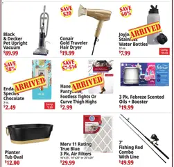 Preview of Ocean State Job Lot weekly ads valid from 18.06.2026 | Page: 6 | Products: Chocolate, Starter, Tights, Dryer