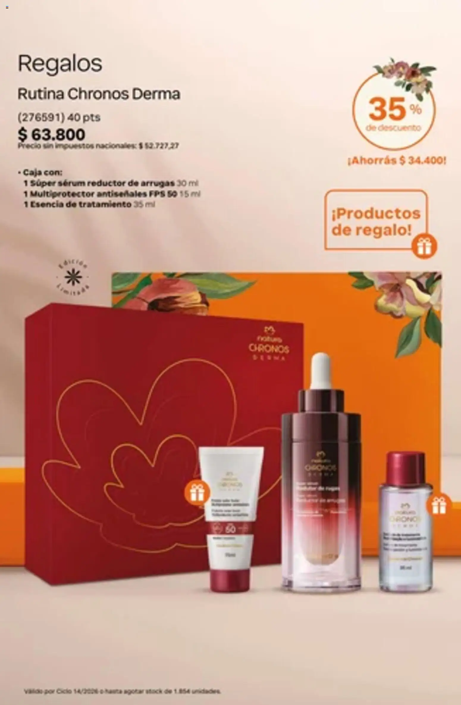 Catálogo Natura Ciclo 14 │ válido desde el 01/10/2026 | Página: 16 | Productos: Caja, Serum