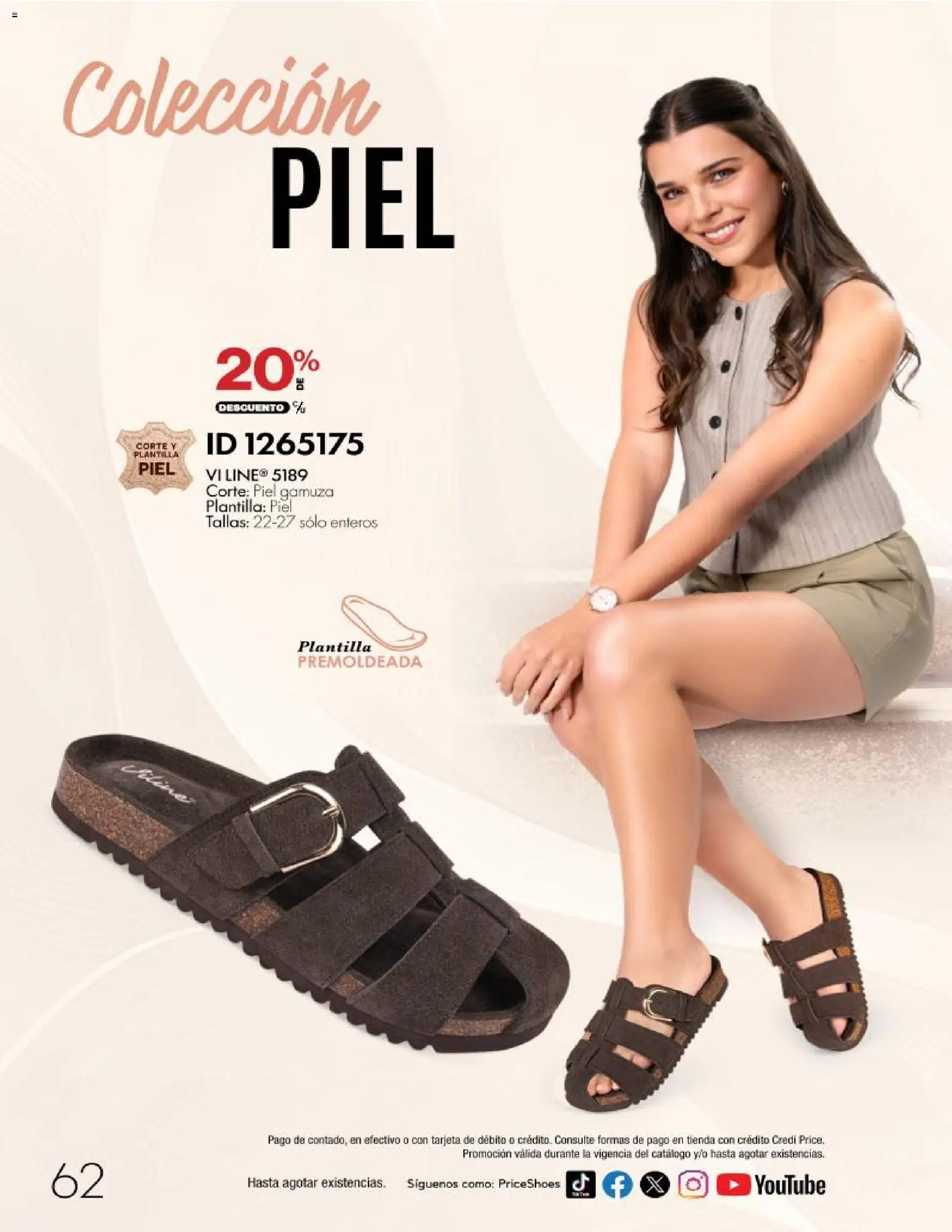 Nuevas ofertas de Price Shoes válidas en toda la República Mexicana desde el 28/10/2026. ¡Encuentra las mejores ofertas en Price Shoes catálogo 10 pagos sin intereses! | Página: 62