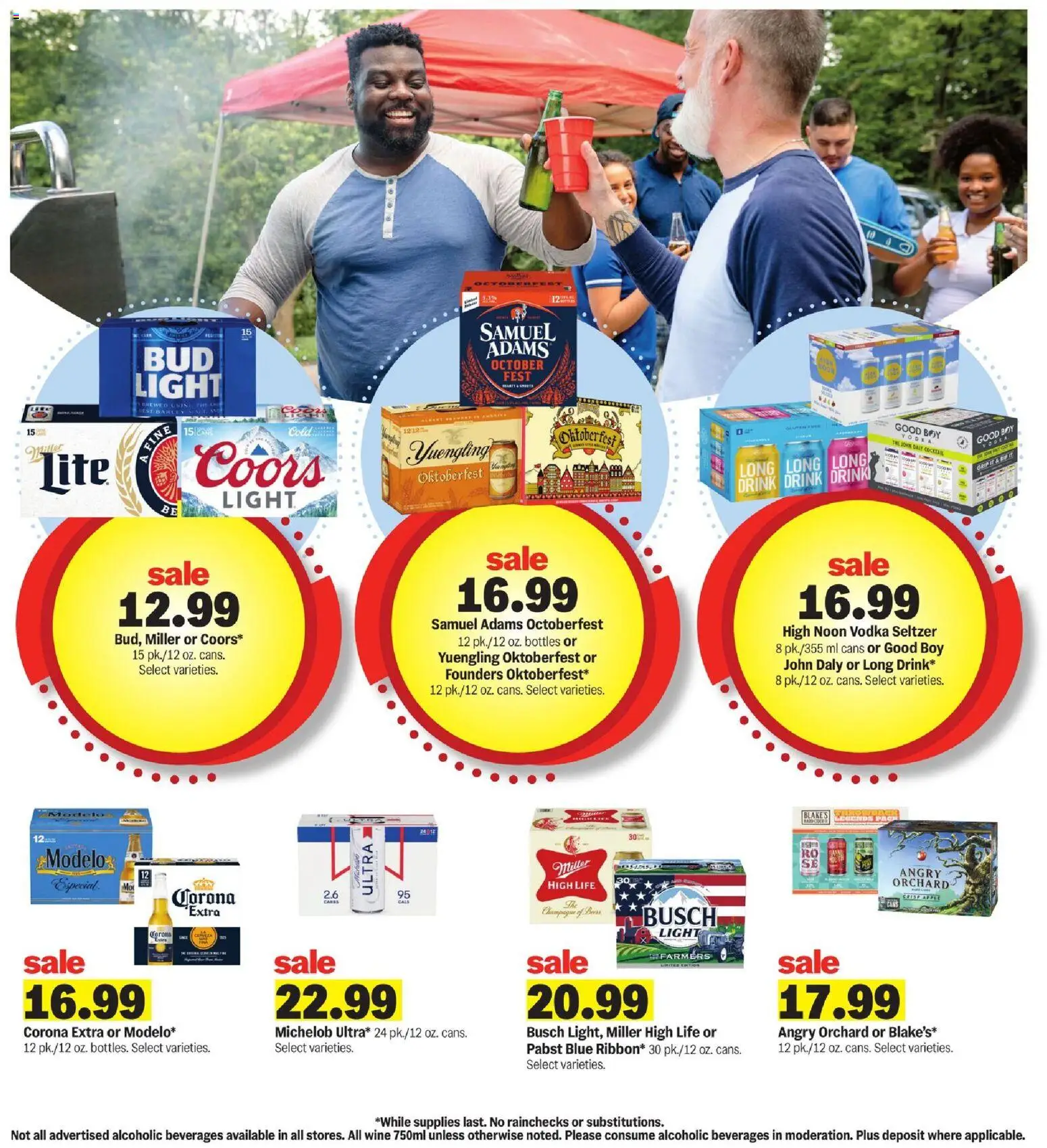 Meijer Weekly Ad - valid from 09/09/2026 | Page: 18 | Products: Beverages, Corona Extra, Wine, Vodka