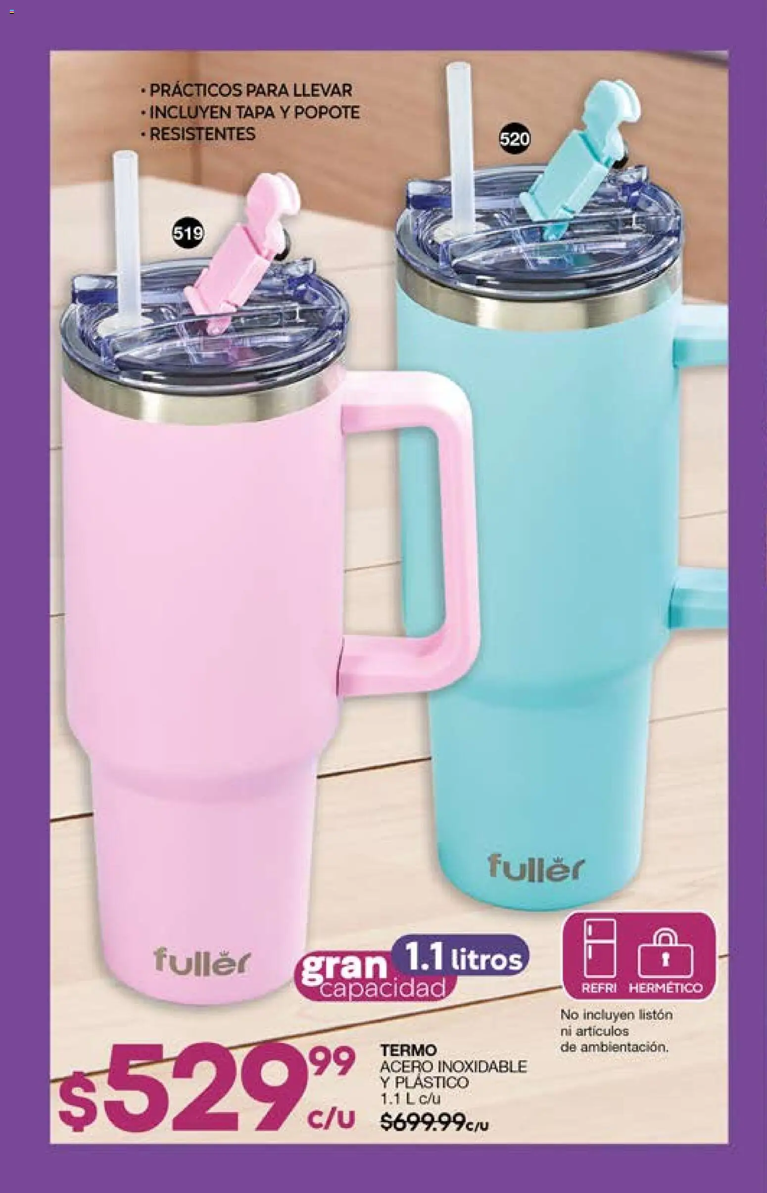 Nuevas ofertas de Fuller válidas en toda la República Mexicana desde el 01.04.2026. ¡Encuentra las mejores ofertas en Fuller campaña 26 2026! | Página: 178 | Productos: Termo