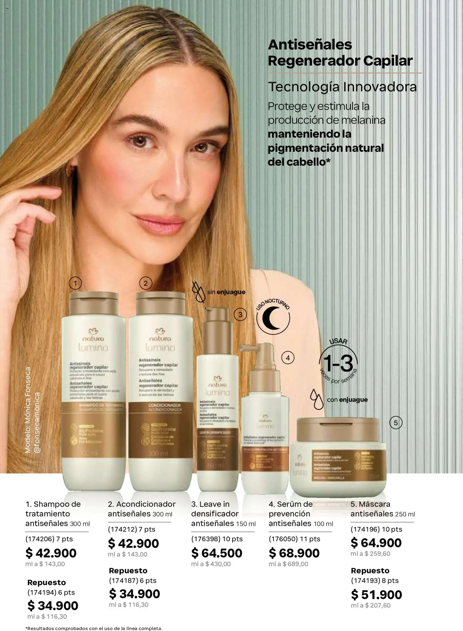 Natura revista - valida desde el 02/09/2026 | Página: 154 | Productos: Serum, Shampoo, Máscara, Acondicionador