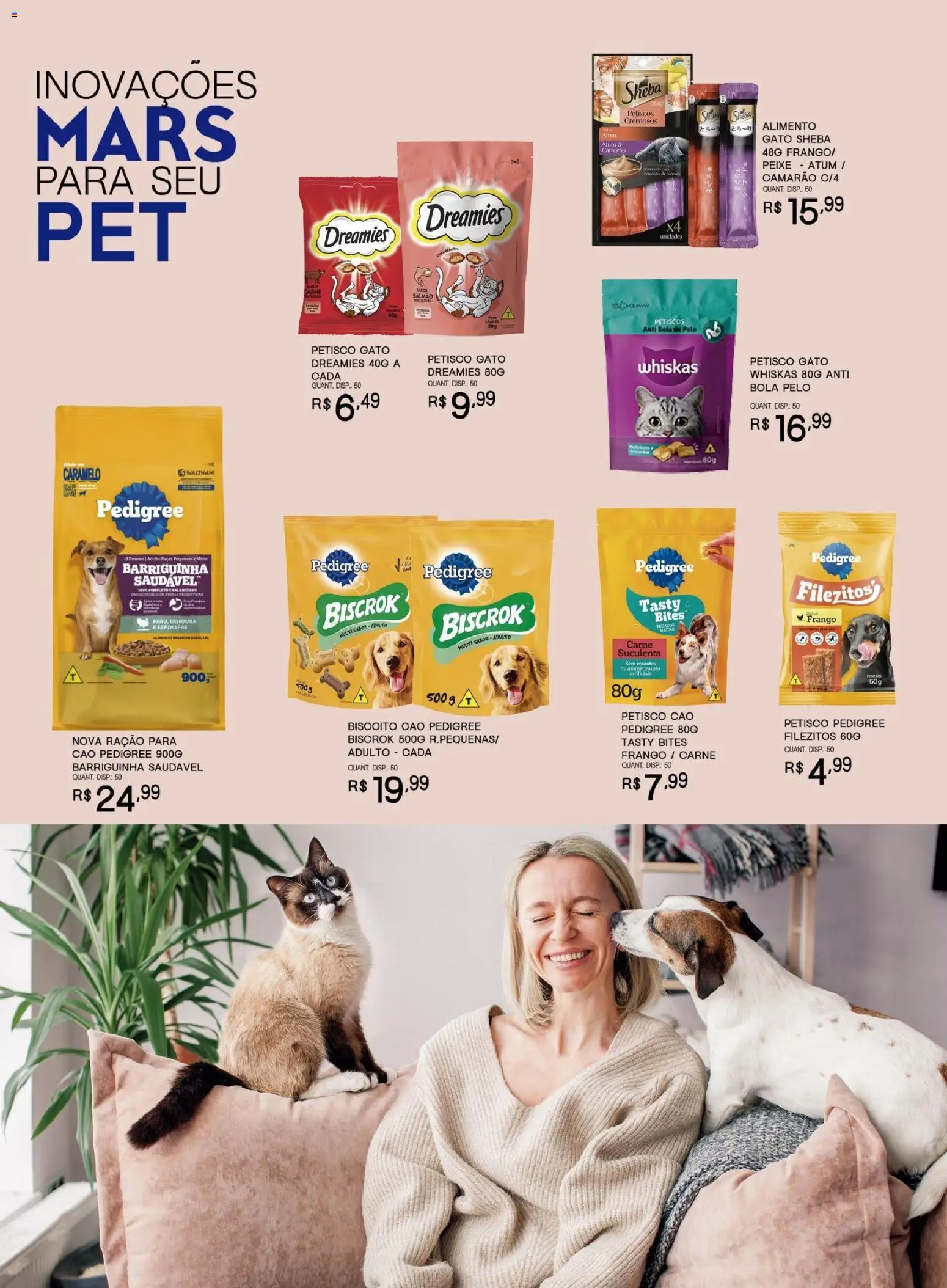 Bistek Supermercados Folheto - válido de 02/09/2026 | Página: 9 | Produtos: Biscoito, Camarão, Carne, Ração