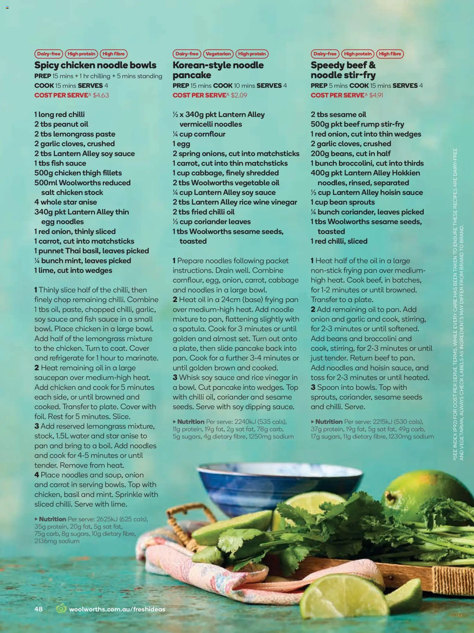 Woolworths catalogue - valid from 01.05.2026 | Page: 48 | Products: Rice, Noodles, Beef, Garlic