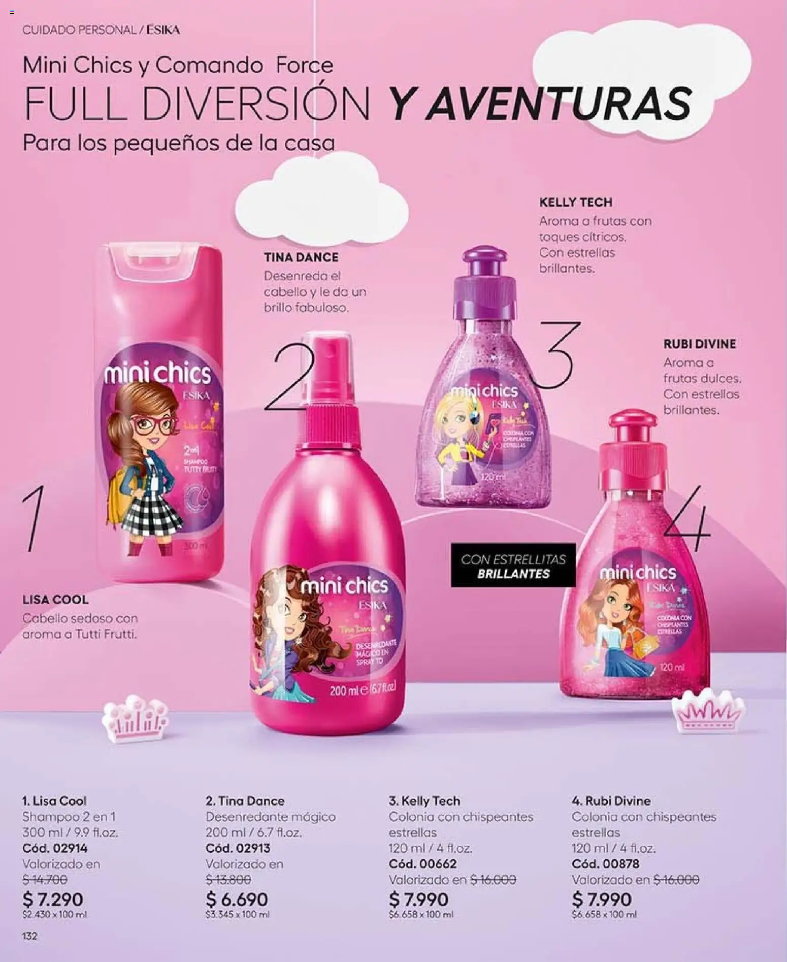 Catálogo Ésika Campaña 16 │ válido desde el 28.09.2026 | Página: 148 | Productos: Brillo, Shampoo