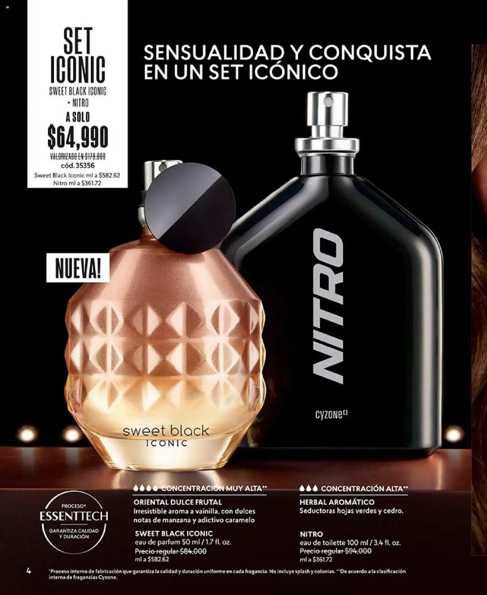 CyZone revista - valida desde el 24.04.2026 | Página: 4 | Productos: Manzana, Eau de toilette, Ruana