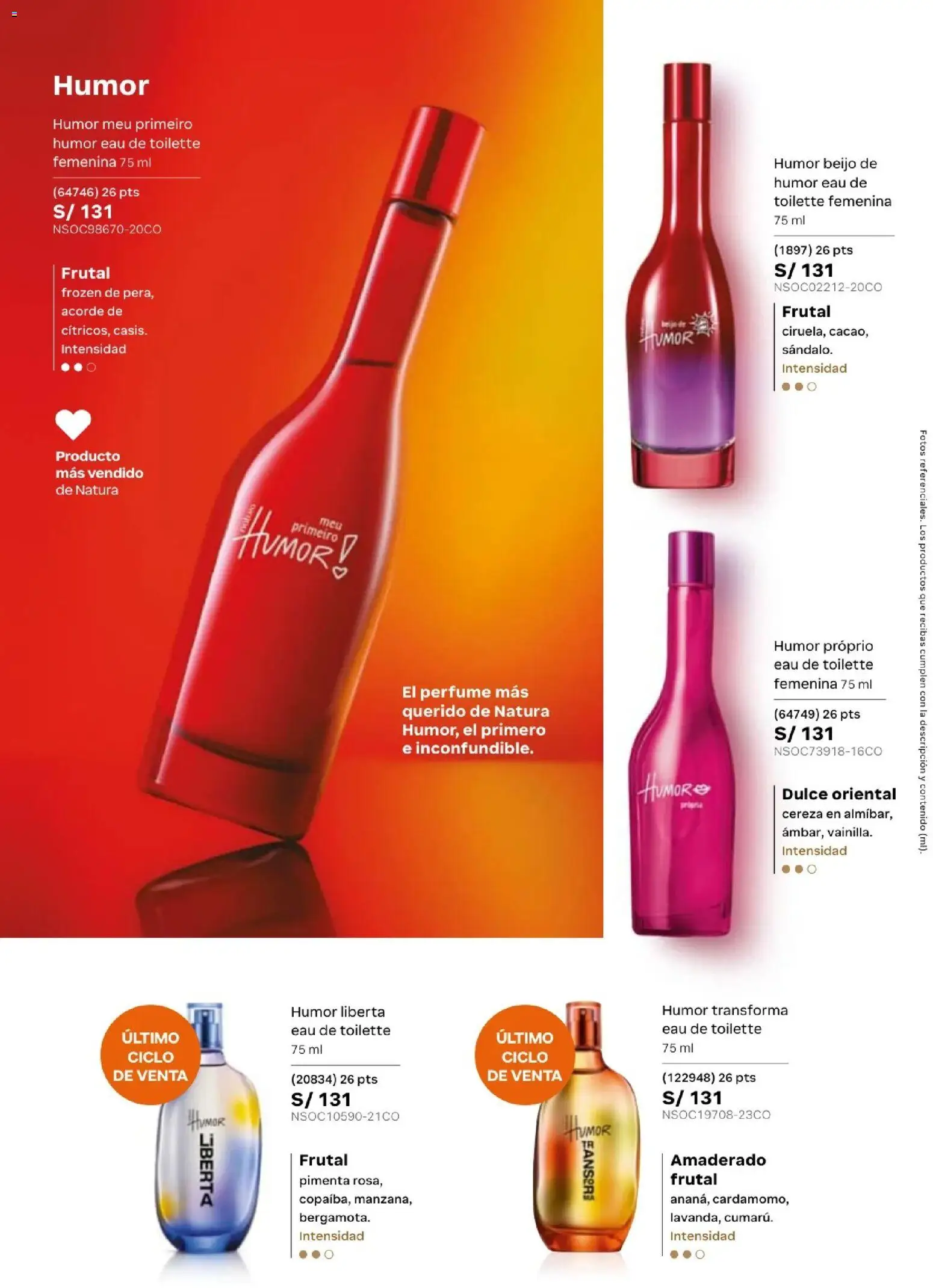 Catálogo Natura válido desde 24.05.2026 | Página: 44 | Productos: Perfume, EAU de Toilette