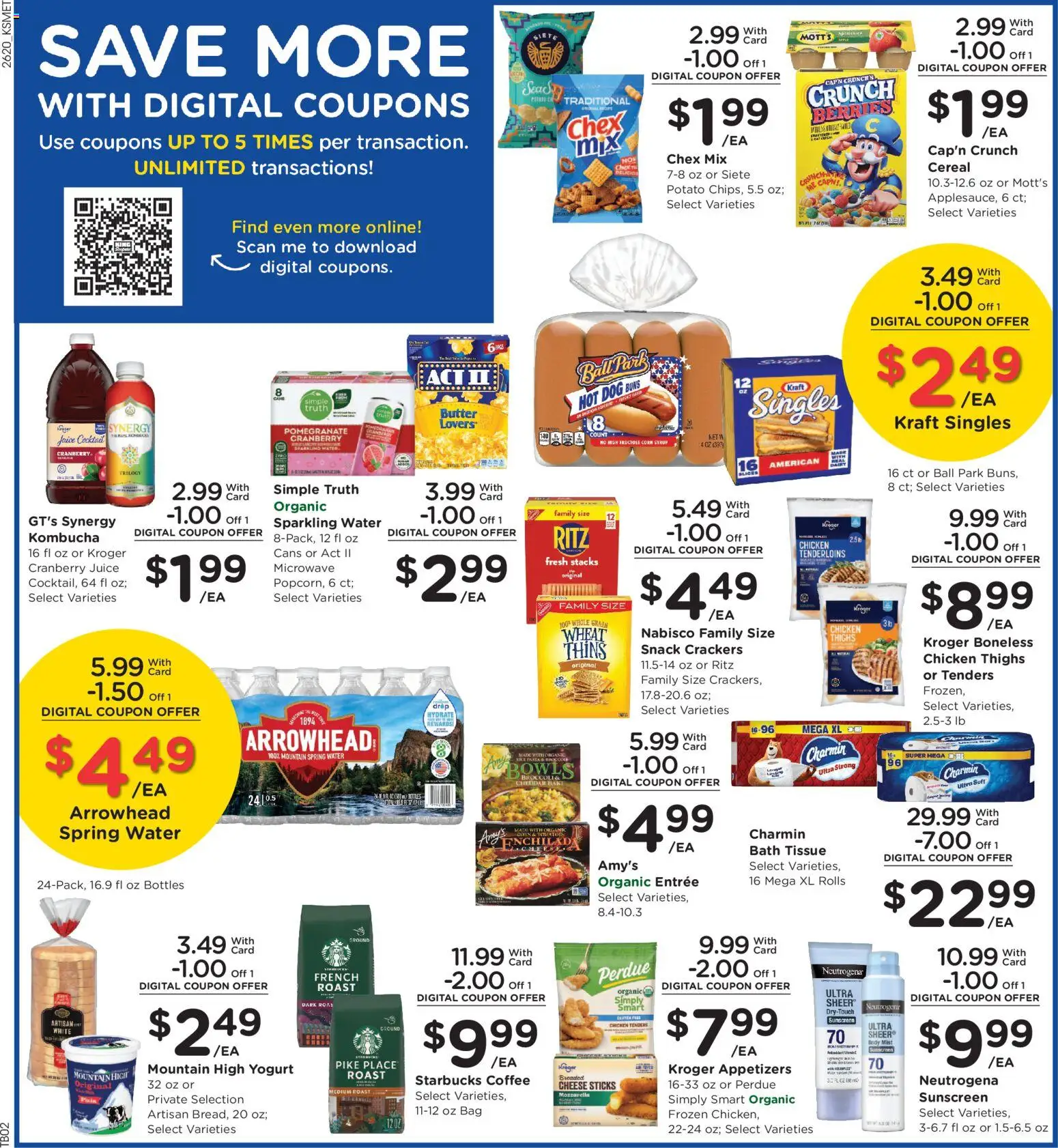 King Soopers Weekly Ad - valid from 17.06.2026 | Page: 6 | Products: Berries, Cheese, Coffee, Sunscreen