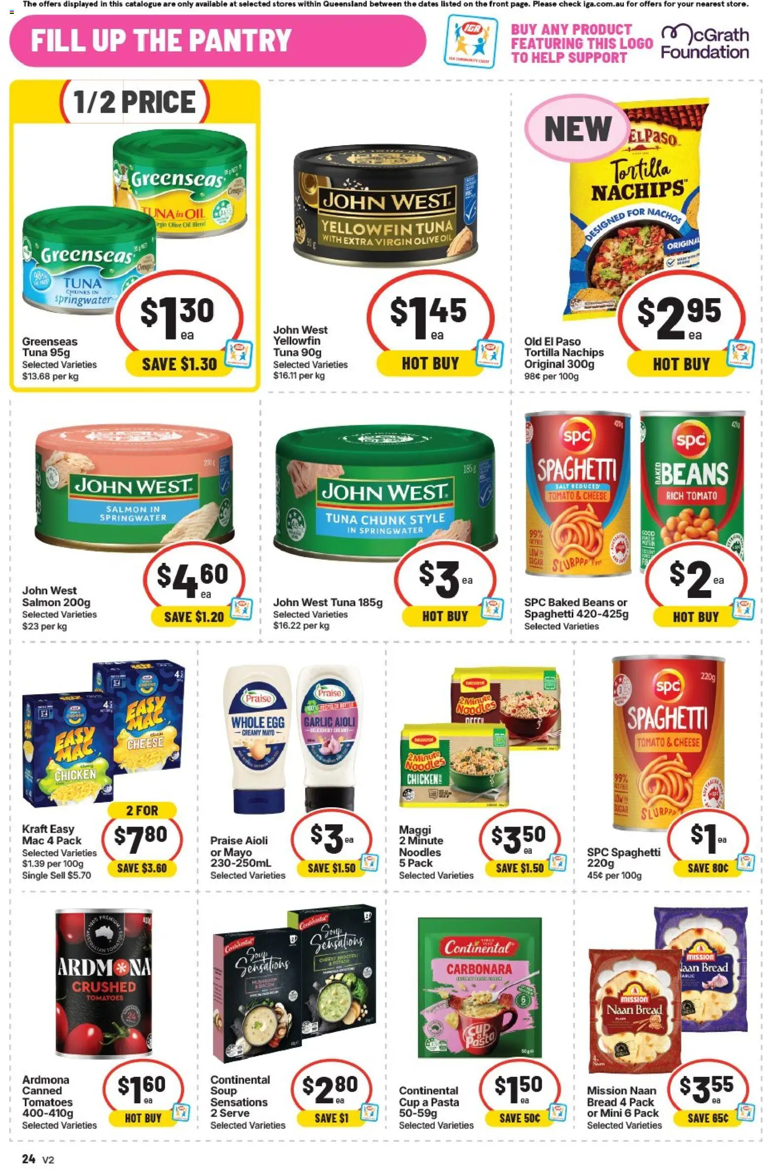 IGA catalogue - valid from 16/09/2026 | Page: 30 | Products: Sugar, Garlic, Extra virgin olive oil, Beans