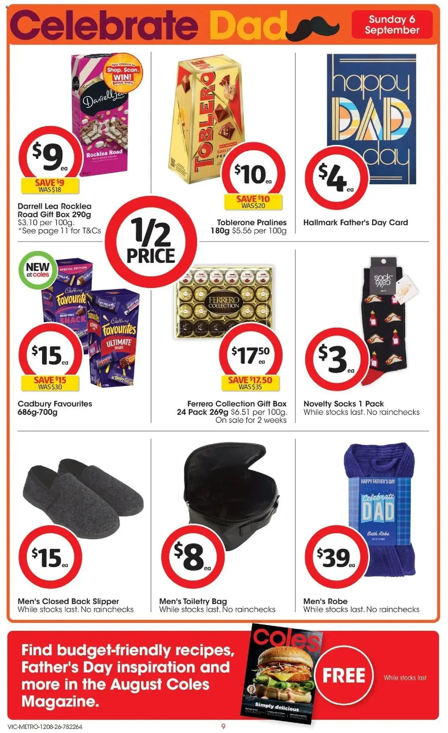 ﻿Coles catalogue valid from 12/08/2026 > Online Australia | Page: 9 | Products: Bath, Dairy, Slippers, Bag
