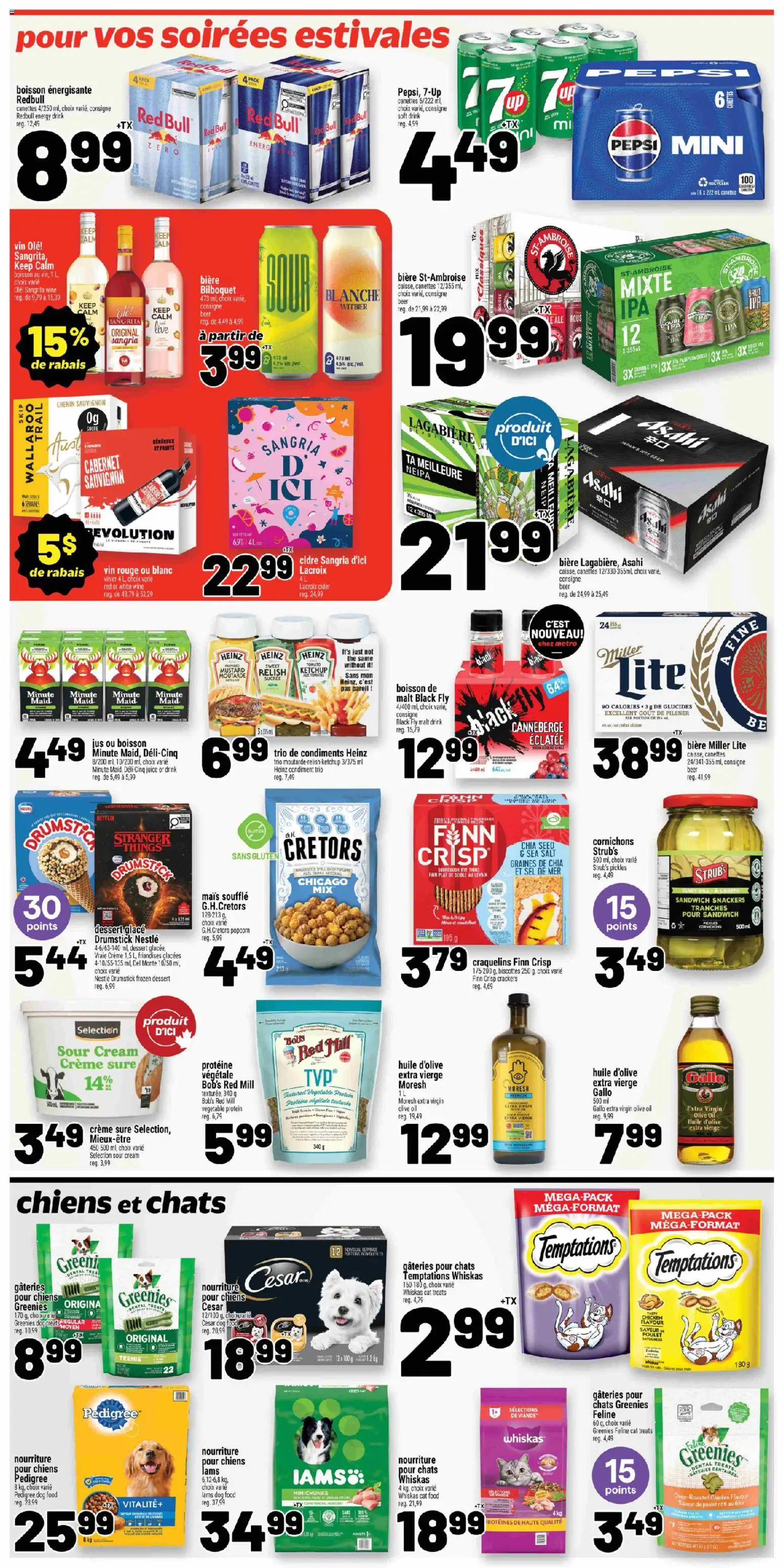 Metro flyer valid from Jun 25, 2026 | Page: 17 | Products: Ketchup, Fan, Oil, Beer