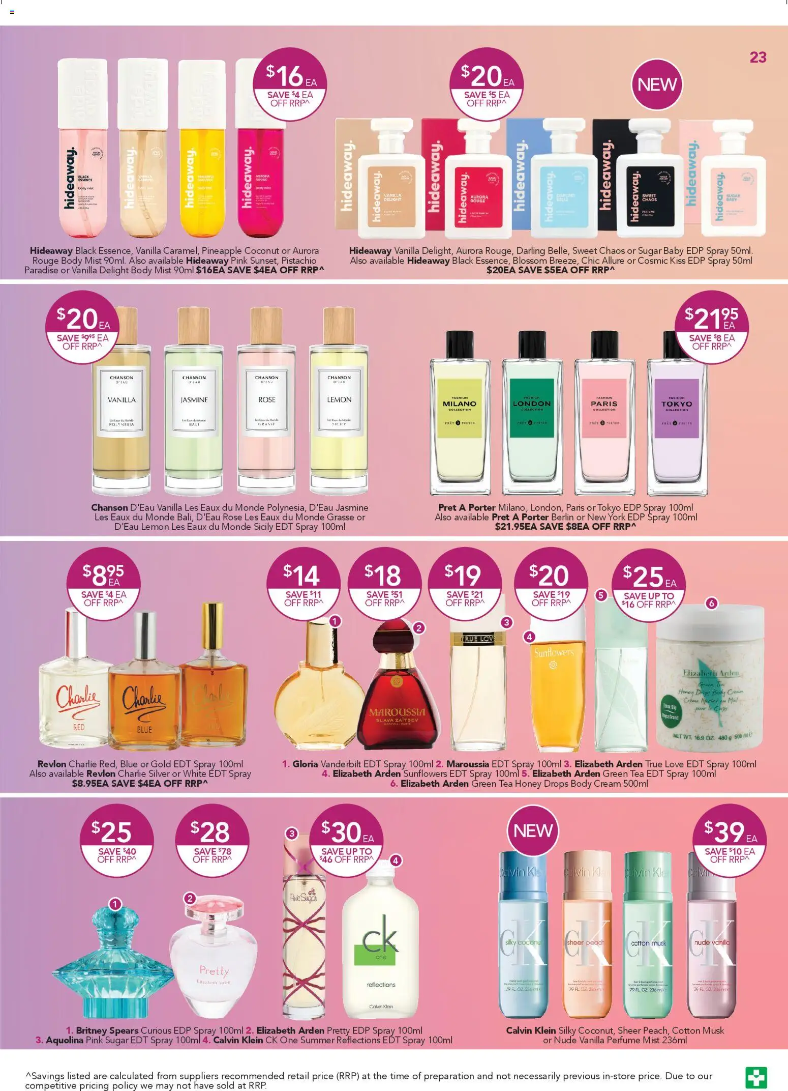 Terry White catalogue - valid from 05.03.2026 | Page: 23 | Products: Perfume, Tea, Lemon, Peach