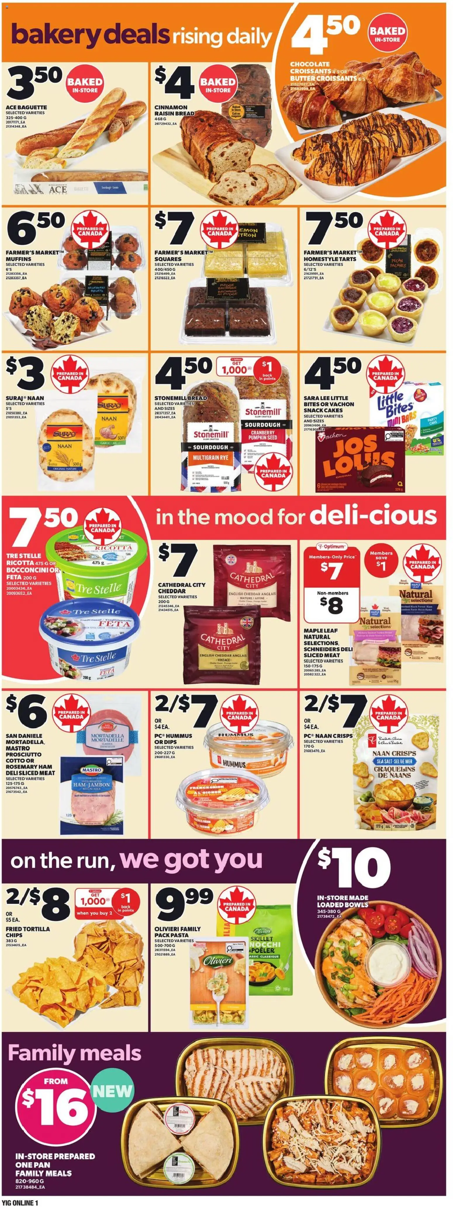 Independent Grocer flyer valid from 07.05.2026 | Page: 7 | Products: Pasta, Oven, Pumpkin, Ham