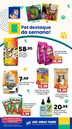 São Judas Tadeu ofertas Pet - Pré-Visualização do folheto da loja São Judas Tadeu, válido de 28.05.2026