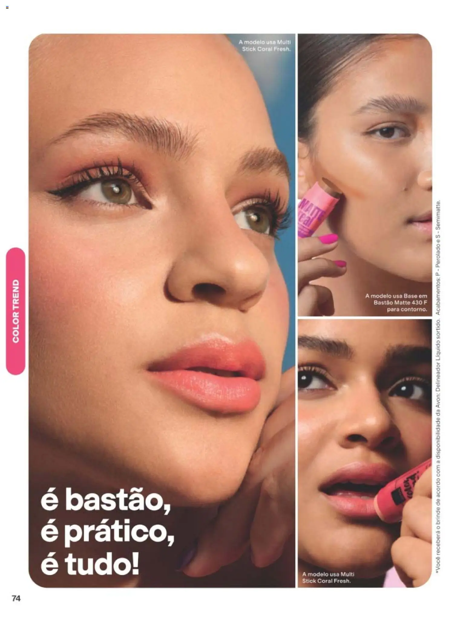 Avon Folheto - válido de 01/09/2026 | Página: 74 | Produtos: Delineador, Base