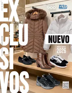 Vista previa de Price Shoes catálogo Exclusivos, nuevo folleto de la tienda, válido en México a partir del 01/10/2026