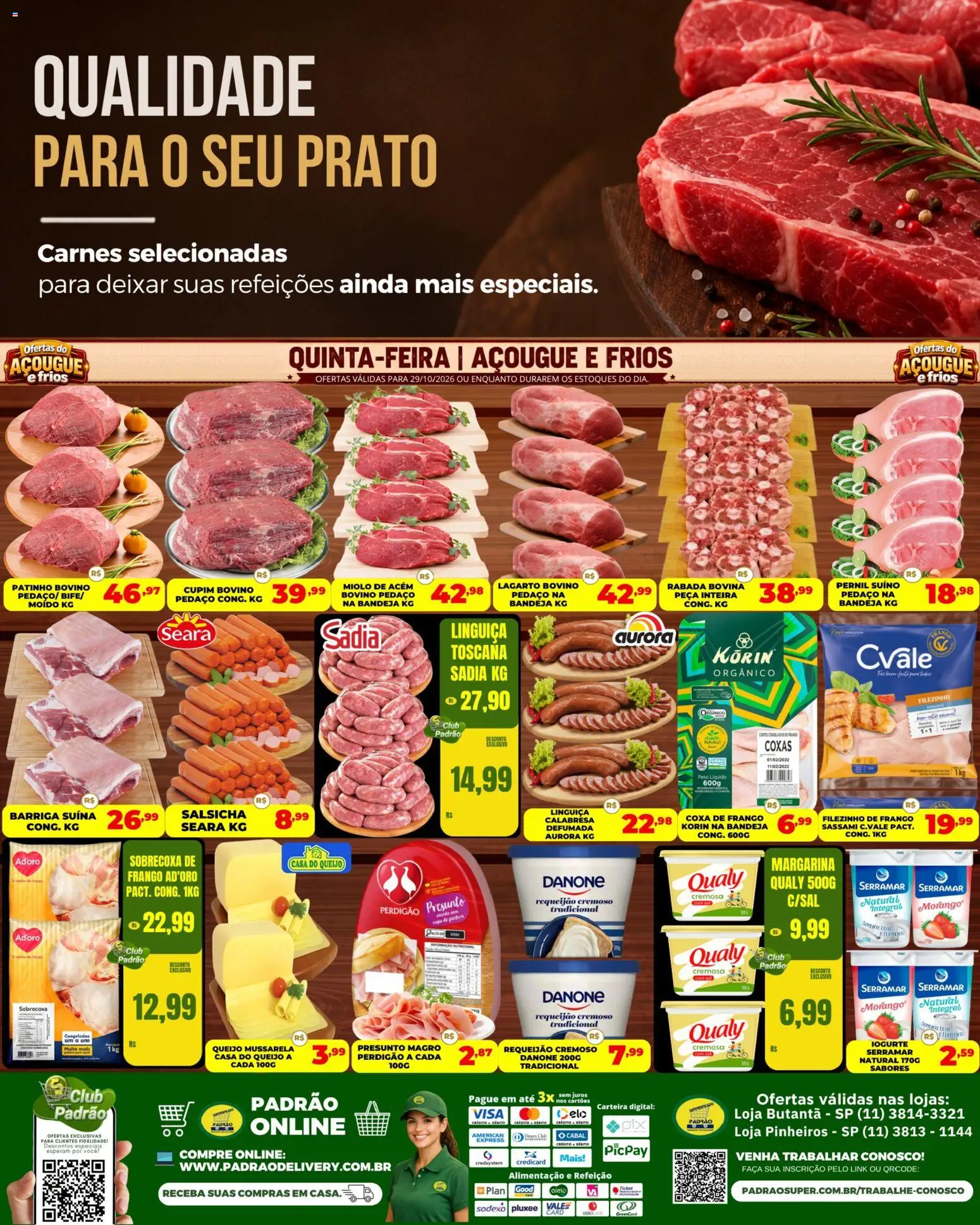 Supermercado Padrão Folheto - válido de 29/10/2026 | Página: 1
