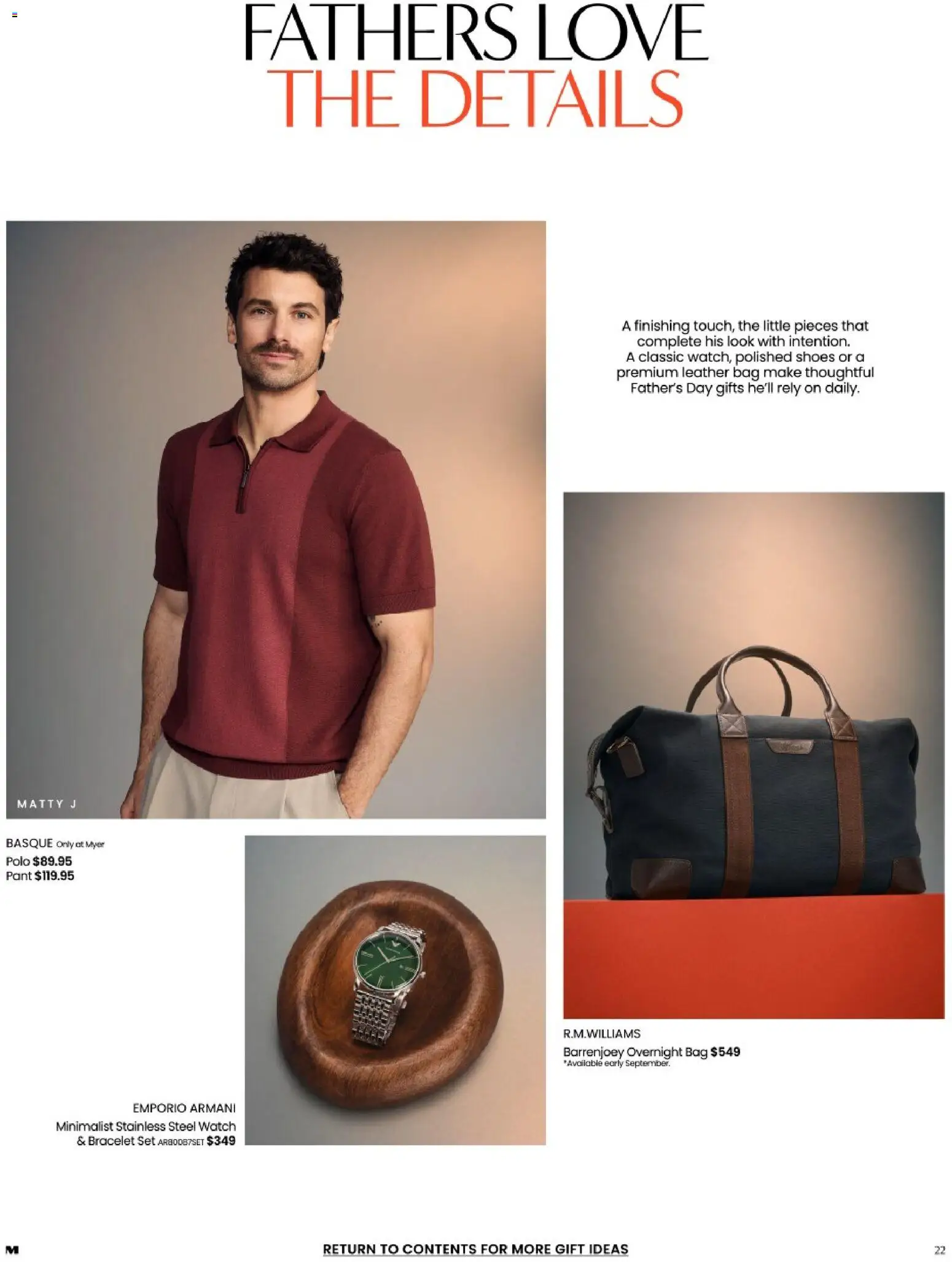 Myer catalogue - valid from 17/08/2026 | Page: 22 | Products: Bracelet, Watch, Bag