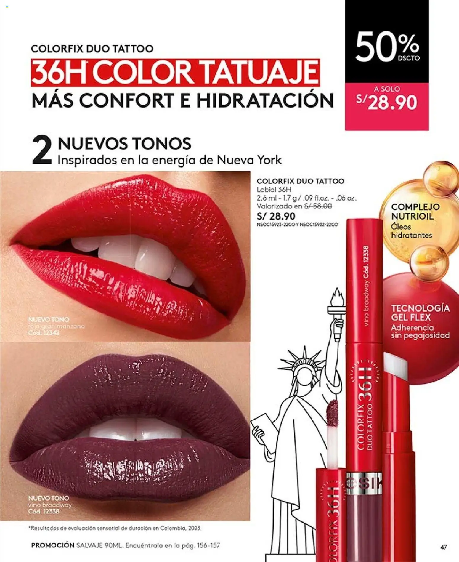 Catálogo Ésika válido desde 20/06/2026 | Página: 47 | Productos: Vino