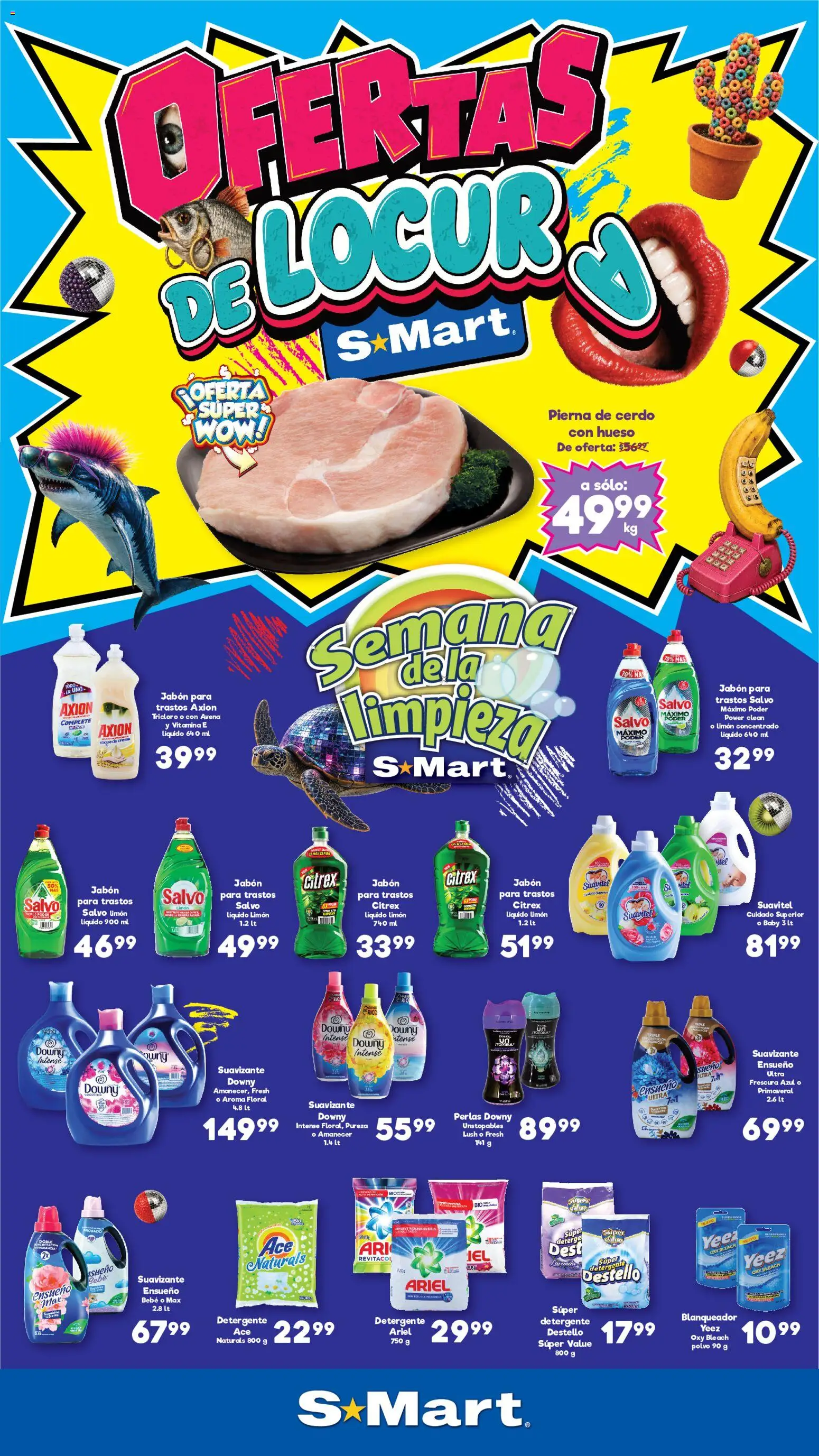 Nuevas ofertas de S-Mart válidas en toda la República Mexicana desde el 29/09/2026. ¡Encuentra las mejores ofertas en S-Mart folleto Ofertas de feria Monterrey! | Página: 1