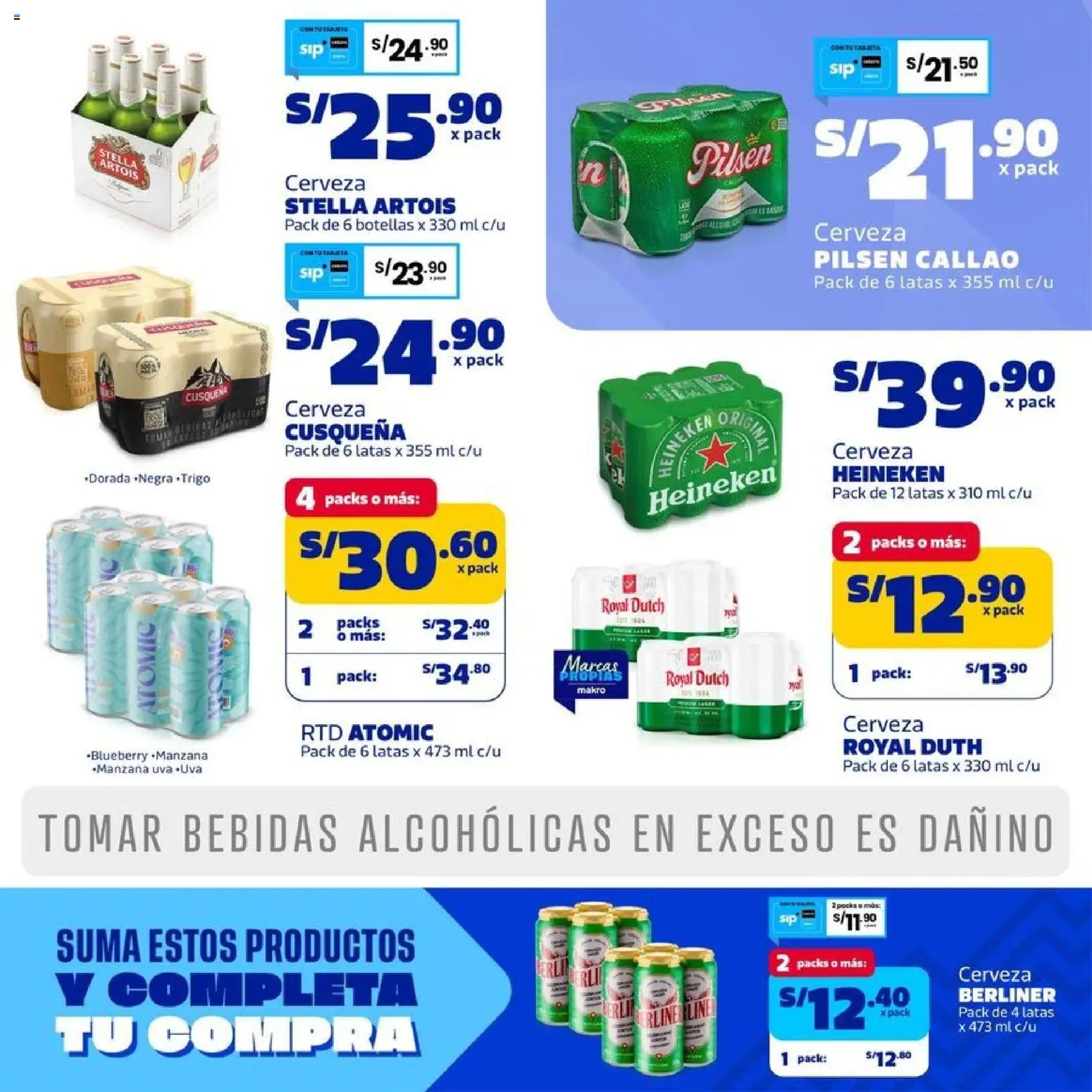 Catálogo Makro válido desde 21.05.2026 | Página: 19 | Productos: Cerveza