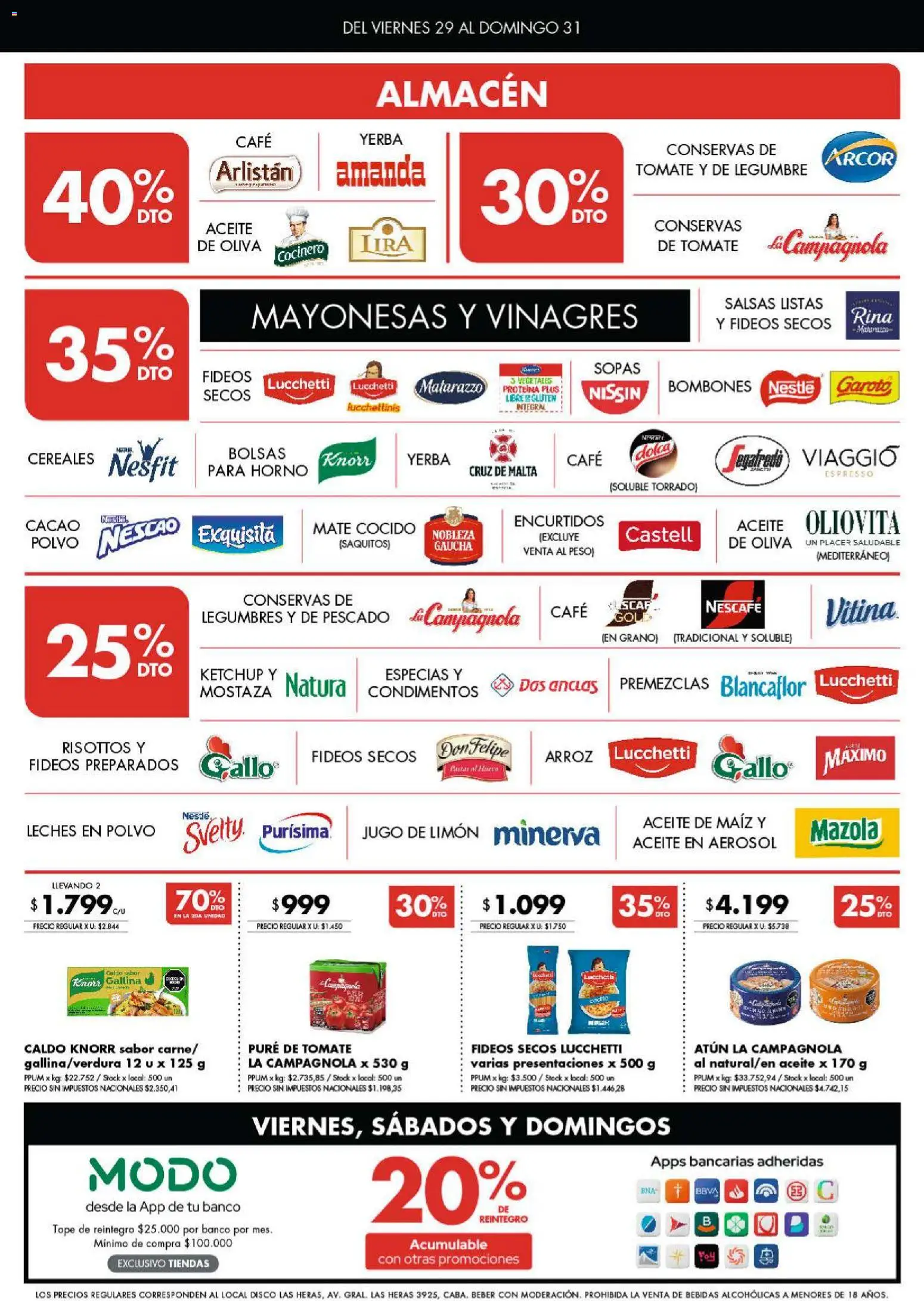 Disco ofertas │ válido desde el 28.05.2026 | Página: 3 | Productos: Disco, Pure de Tomate, Arroz, Cereales
