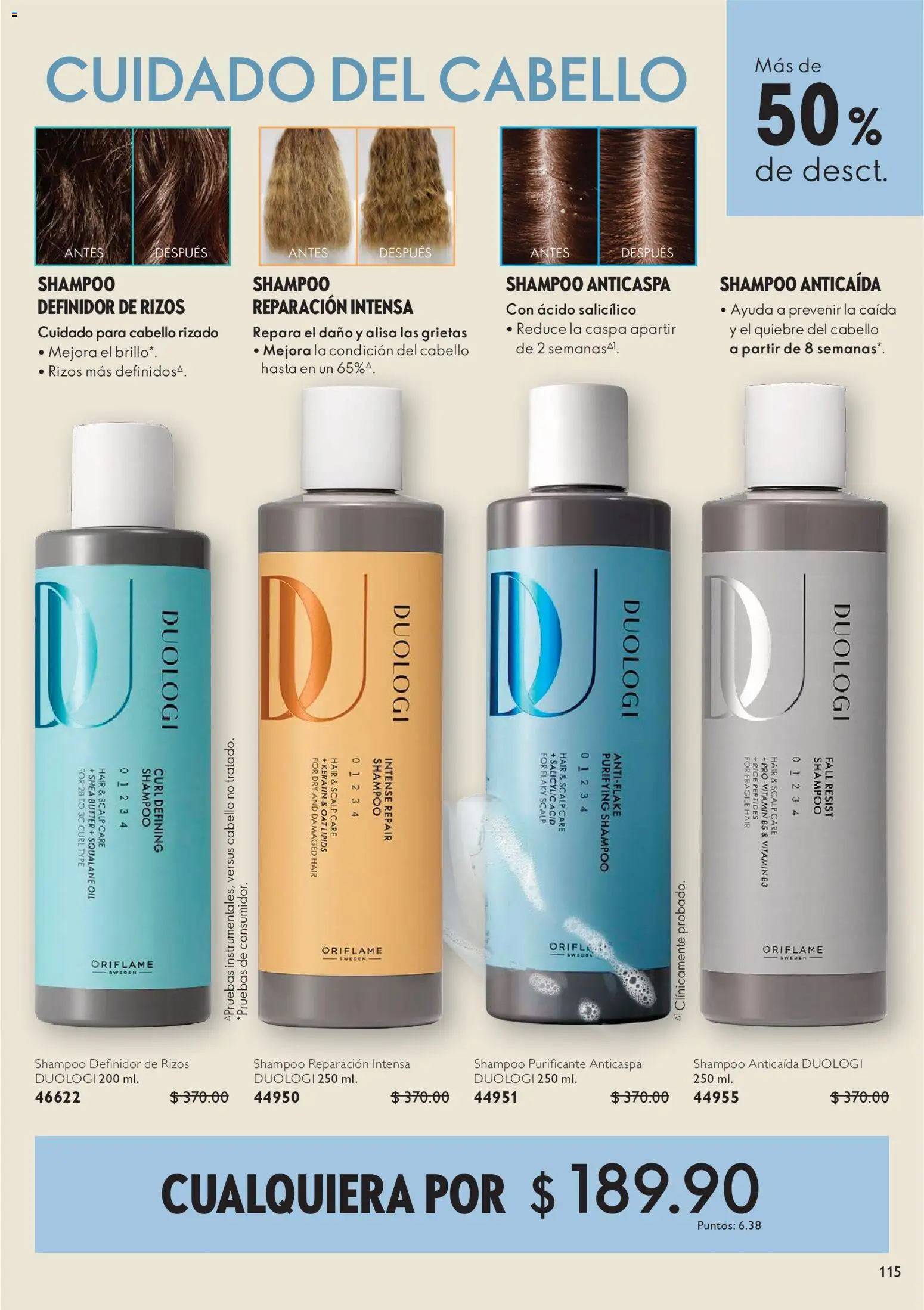 Nuevas ofertas de Oriflame válidas en toda la República Mexicana desde el 30.05.2026. ¡Encuentra las mejores ofertas en Oriflame campaña 8 2026! | Página: 115
