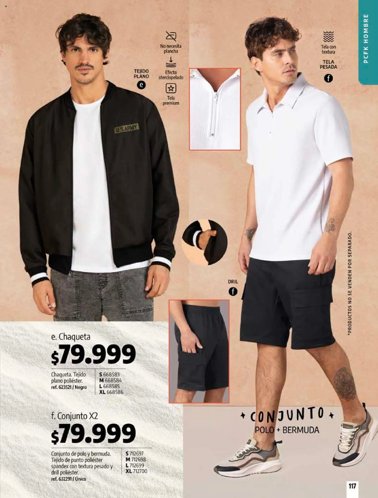 Pacifika revista - valida desde el 03.06.2026 | Página: 118 | Productos: Plancha, Bermuda, Conjunto, Chaqueta