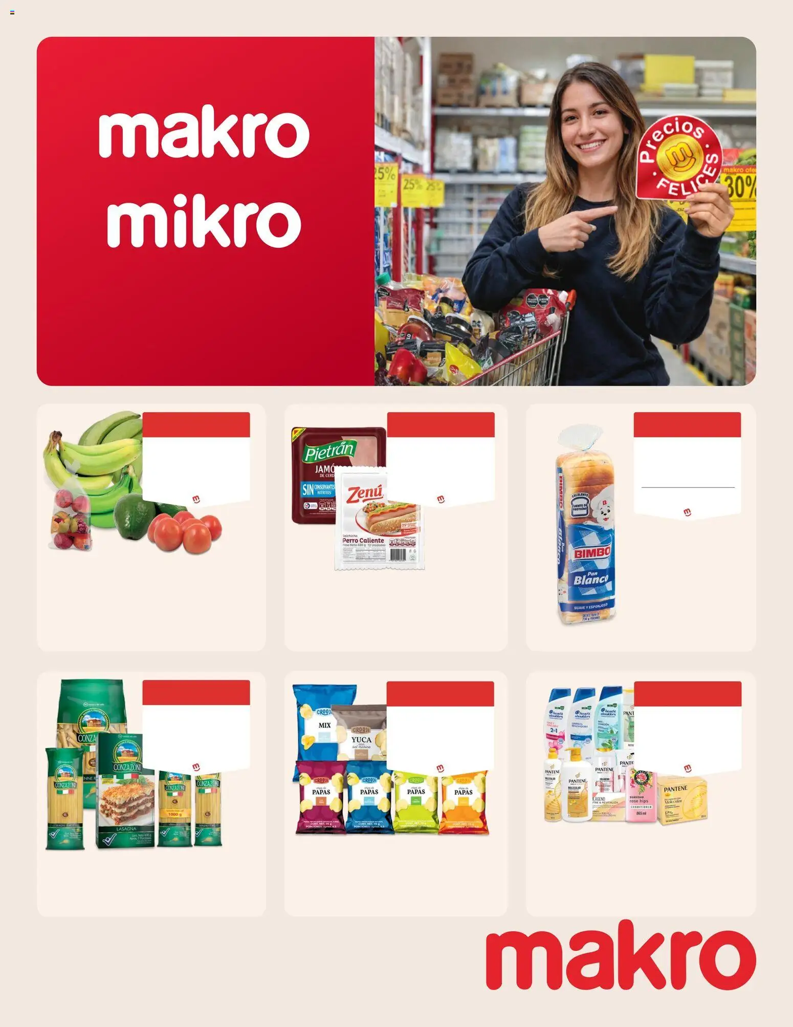 Makro revista - valida desde el 05.06.2026 | Página: 1 | Productos: Peso, Yuca, Plátano