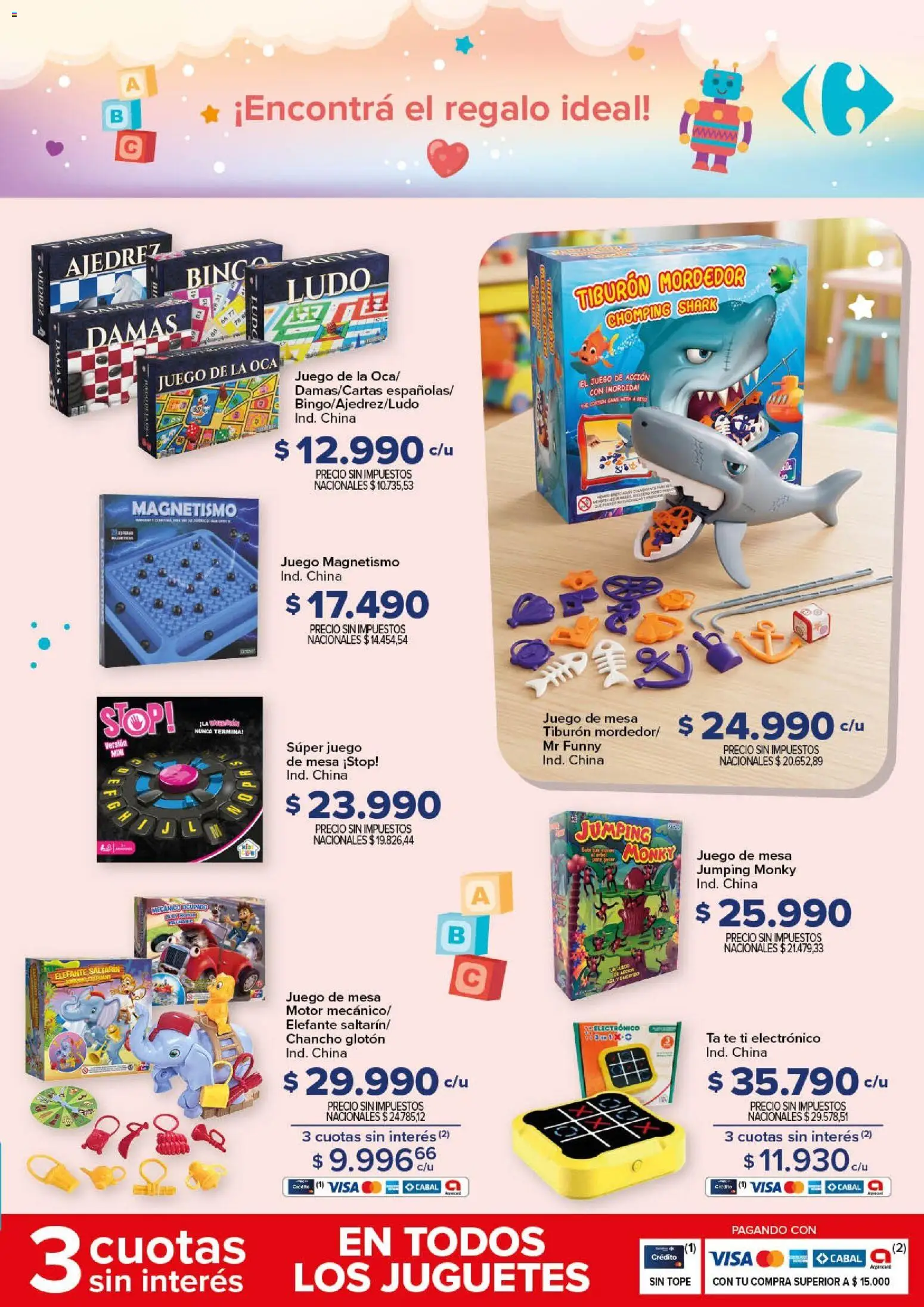 Carrefour - Dia de la Niñez │ válido desde el 23/07/2026 | Página: 27 | Productos: Mesa, Té