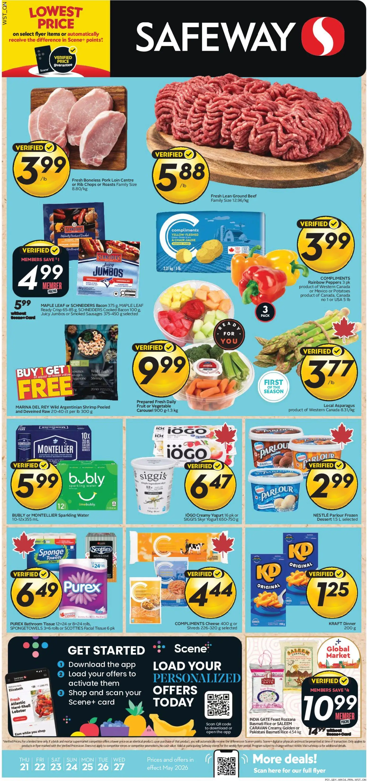 Safeway Flyer from May 21, 2026 - Unlock Huge Savings | Canada