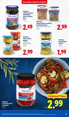 Preview of Lidl weekly ads valid from 07/22/2026 | Page: 15