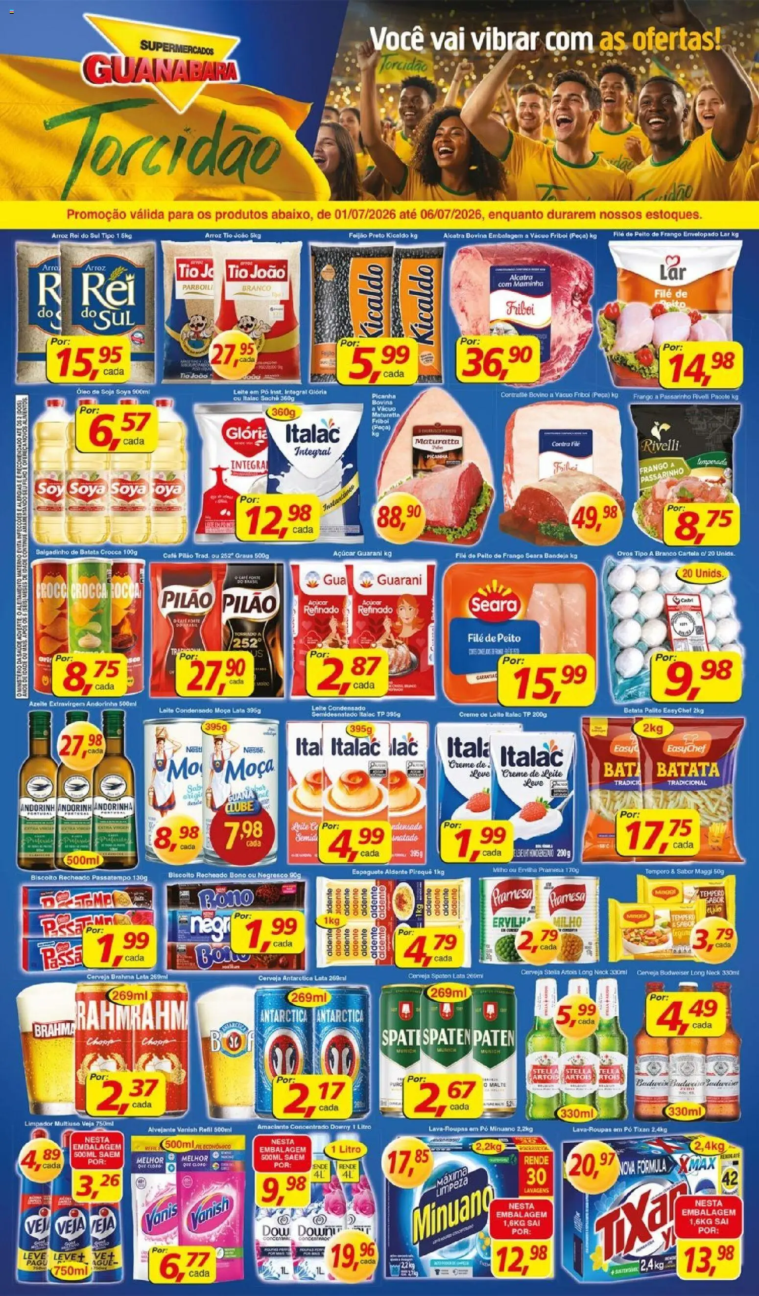 Supermercados Guanabara Folheto - válido de 01/07/2026 | Página: 16