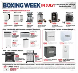 Preview of Tepperman's weekly flyer / circulaire from shop Tepperman's valid from Jul 3, 2026 | Page: 12 | Products: Rice, Freezer, Mixer, Conditioner
