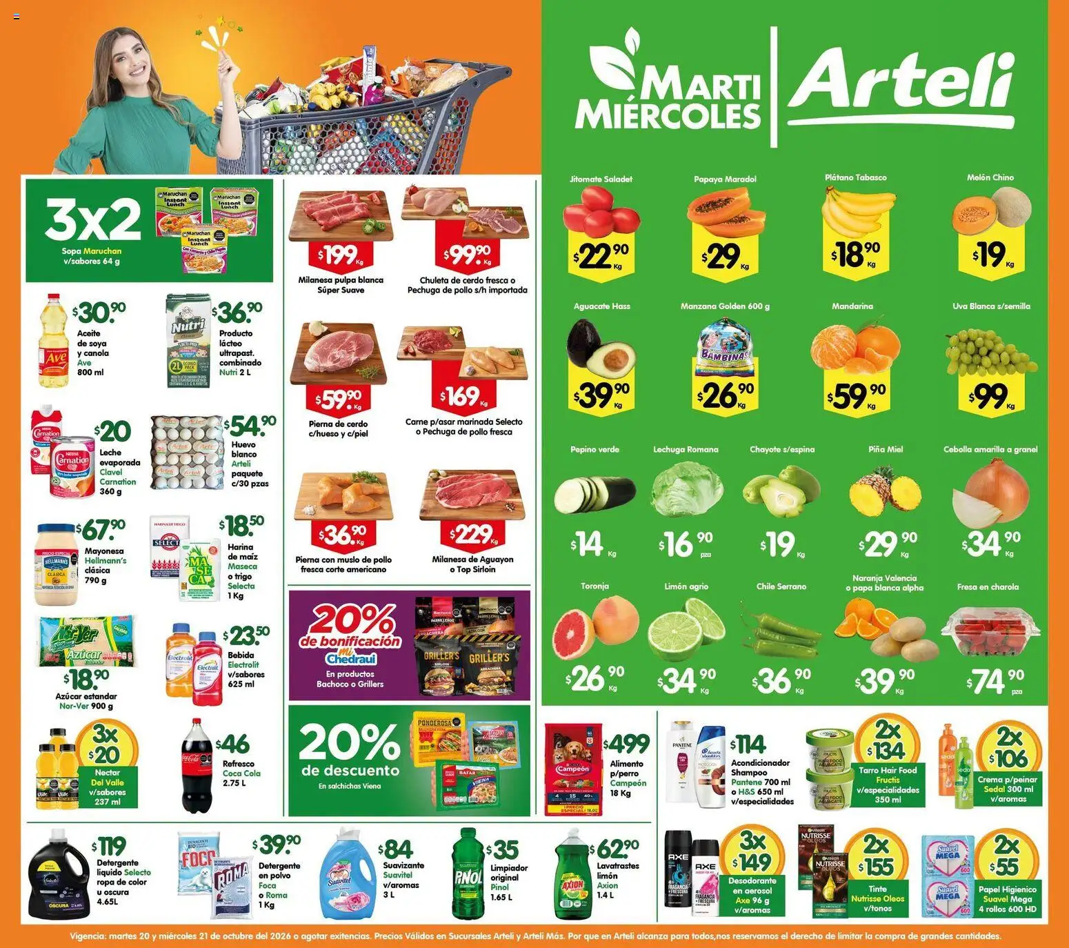 Nuevas ofertas de Arteli válidas en toda la República Mexicana desde el 20/10/2026. ¡Encuentra las mejores ofertas en Arteli folleto Tuxpan! | Página: 1