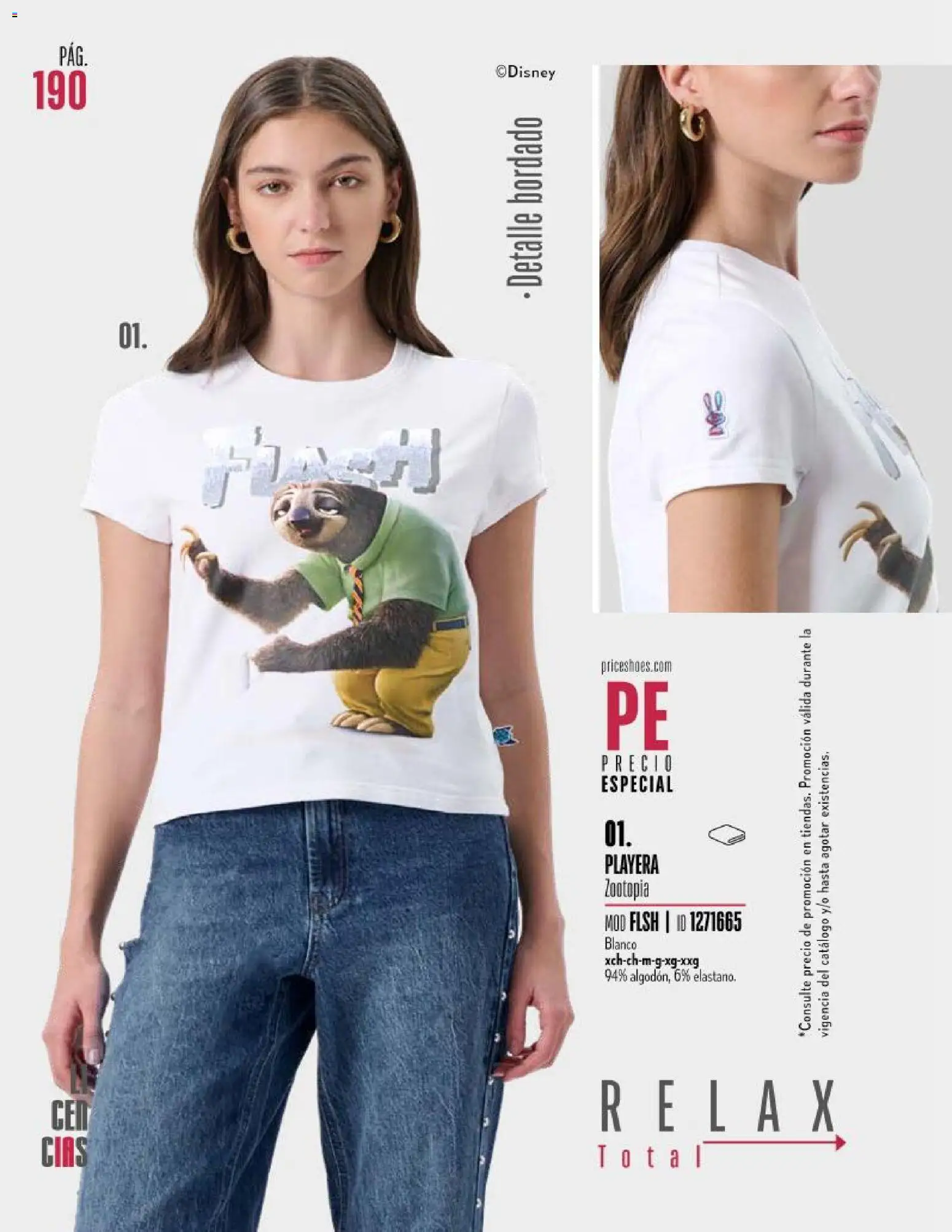 Nuevas ofertas de Price Shoes válidas en toda la República Mexicana desde el 05/09/2026. ¡Encuentra las mejores ofertas en Price Shoes catálogo Licencias! | Página: 190 | Productos: Playera