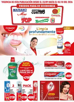 Vista previa Mariano Max - Catálogo válido desde el 23/09/2026 | Página: 12 | Productos: Cepillo, Enjuague bucal, Crema