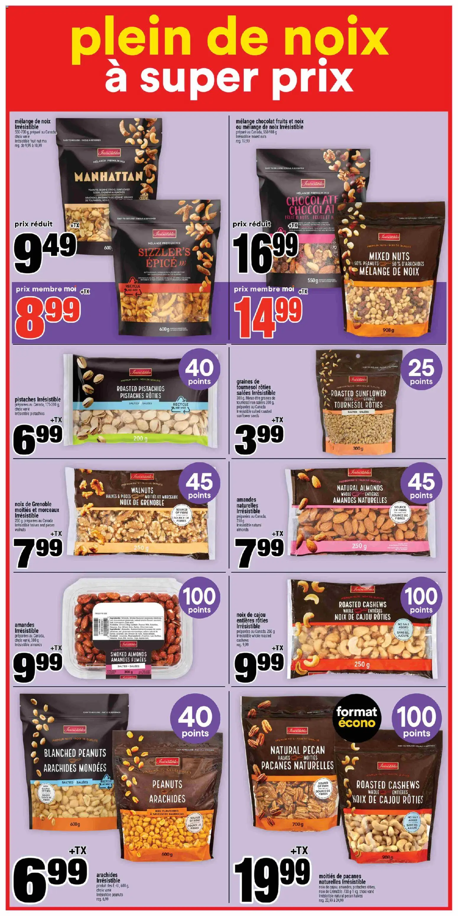 Super C flyer valid from 07.05.2026 | Page: 18 | Products: Nuts, Butter, Chocolate