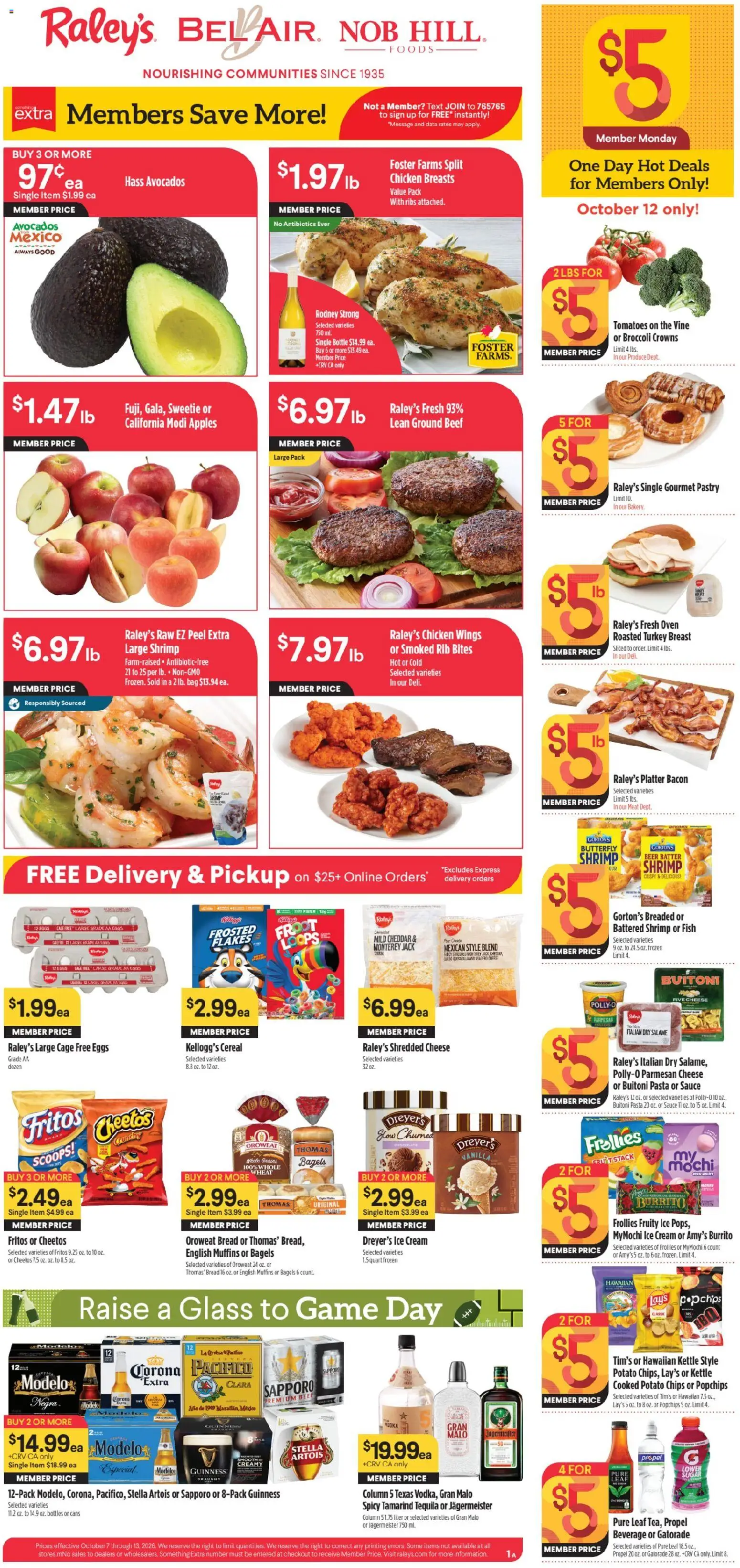 Raley's - Raley's Weekly Ad - valid from 10/07/2026 | Page: 1