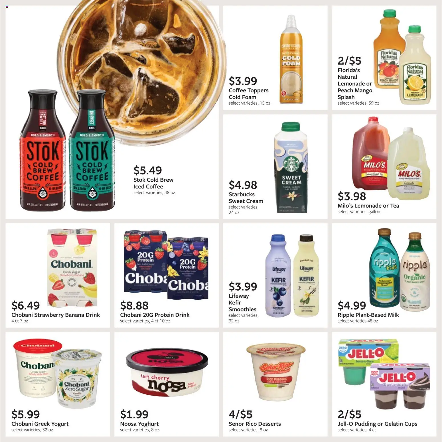 Fareway Monthly Ad - valid from 04.05.2026 | Page: 26 | Products: Milk, Coffee, Sugar, Peach