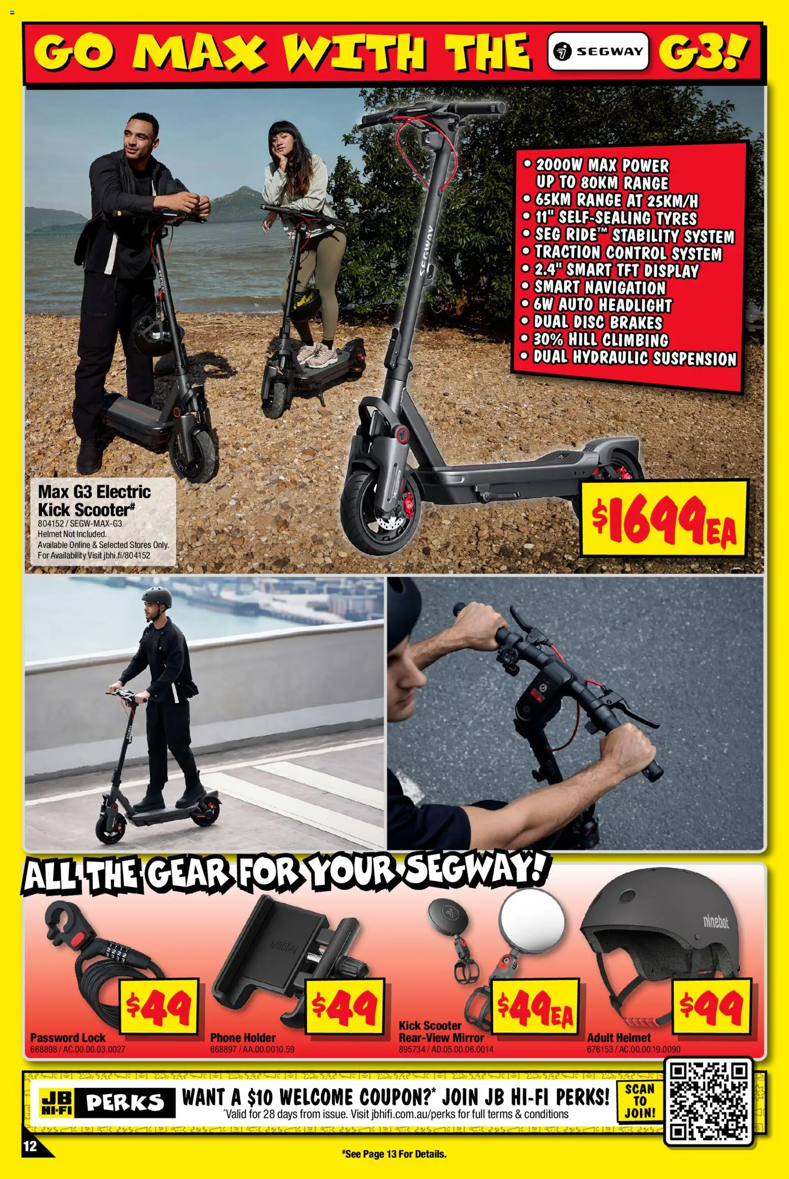 JB Hi-Fi catalogue - valid from 01/10/2026 | Page: 12 | Products: Mirror, Phone, Navigation