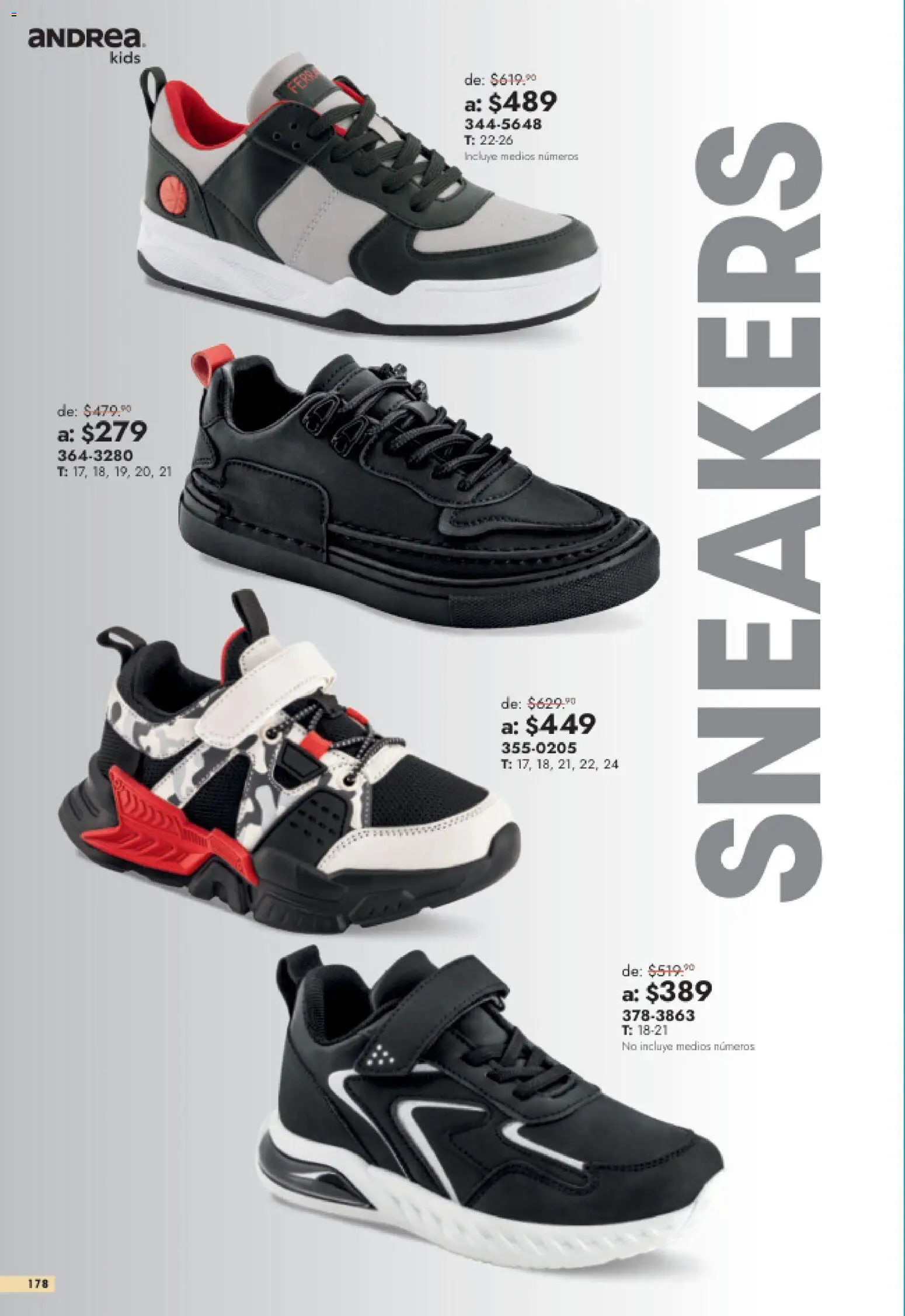 Nuevas ofertas de Andrea válidas en toda la República Mexicana desde el 26/07/2026. ¡Encuentra las mejores ofertas en Andrea catálogo Outlet! | Página: 178