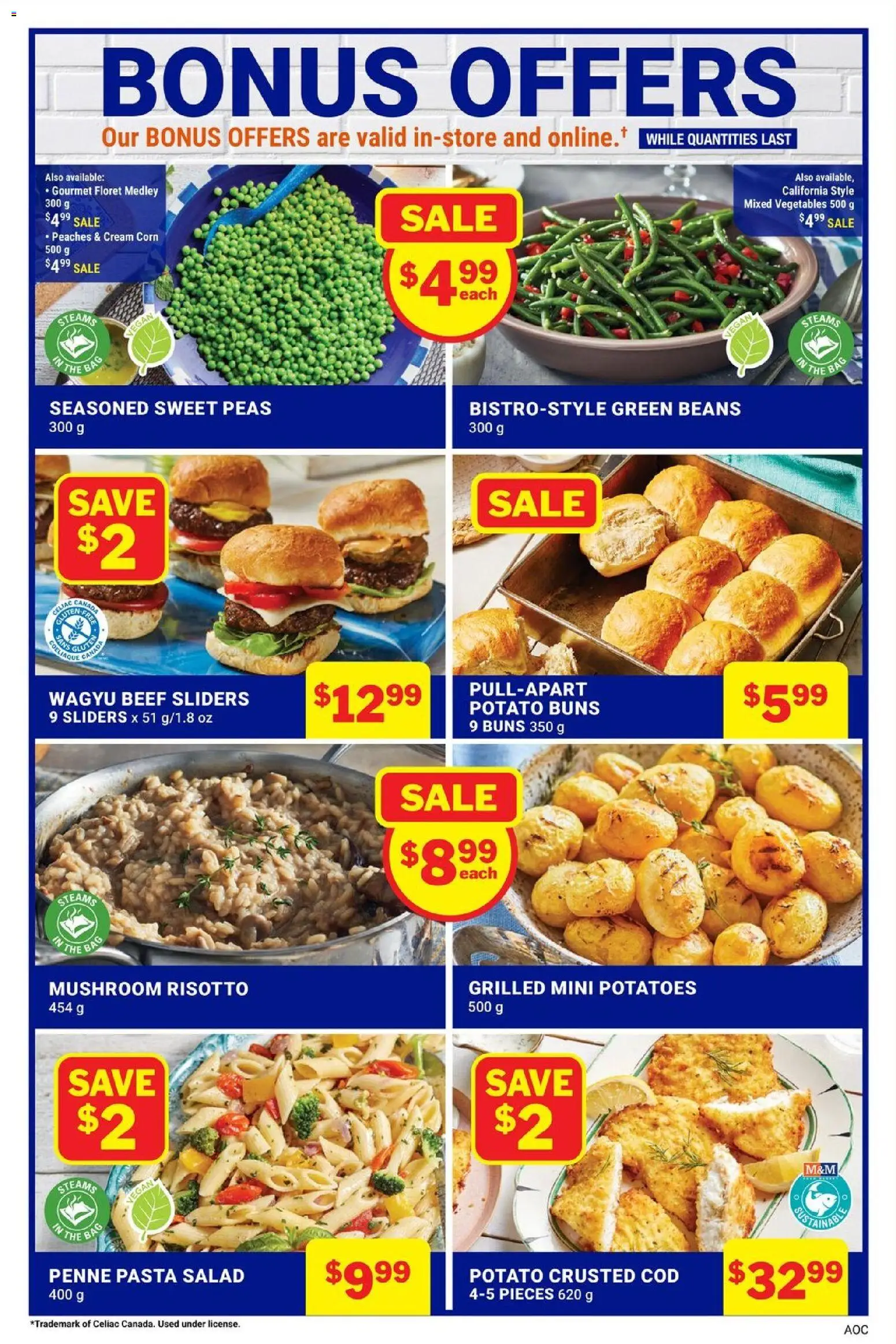 M&M Food Market flyer valid from Aug 20, 2026 | Page: 11 | Products: Pasta, Cream, Corn, Beans