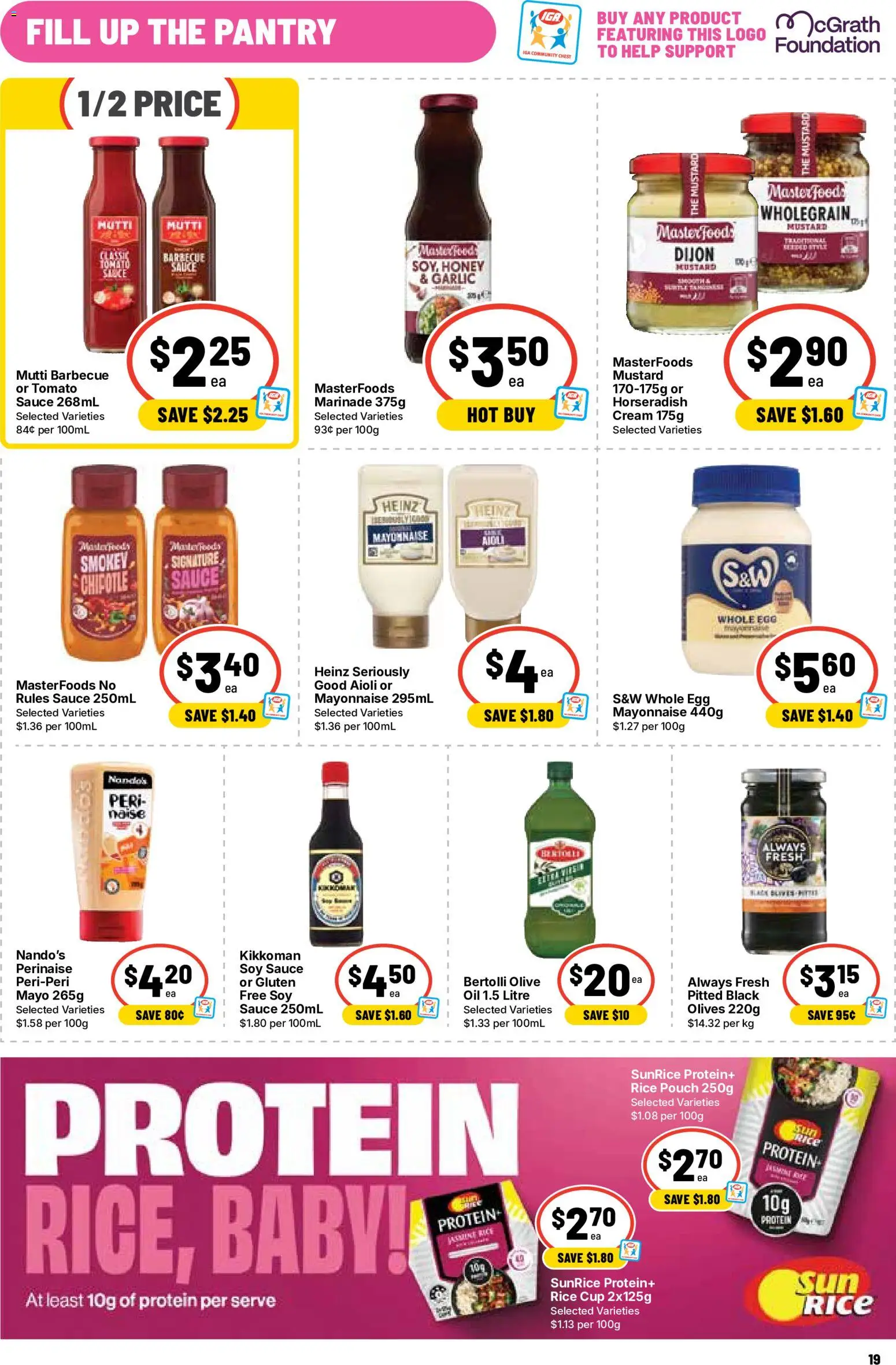 Ritchies catalogue - valid from 23/09/2026 | Page: 19 | Products: Honey, Mayonnaise, Garlic, Soy sauce