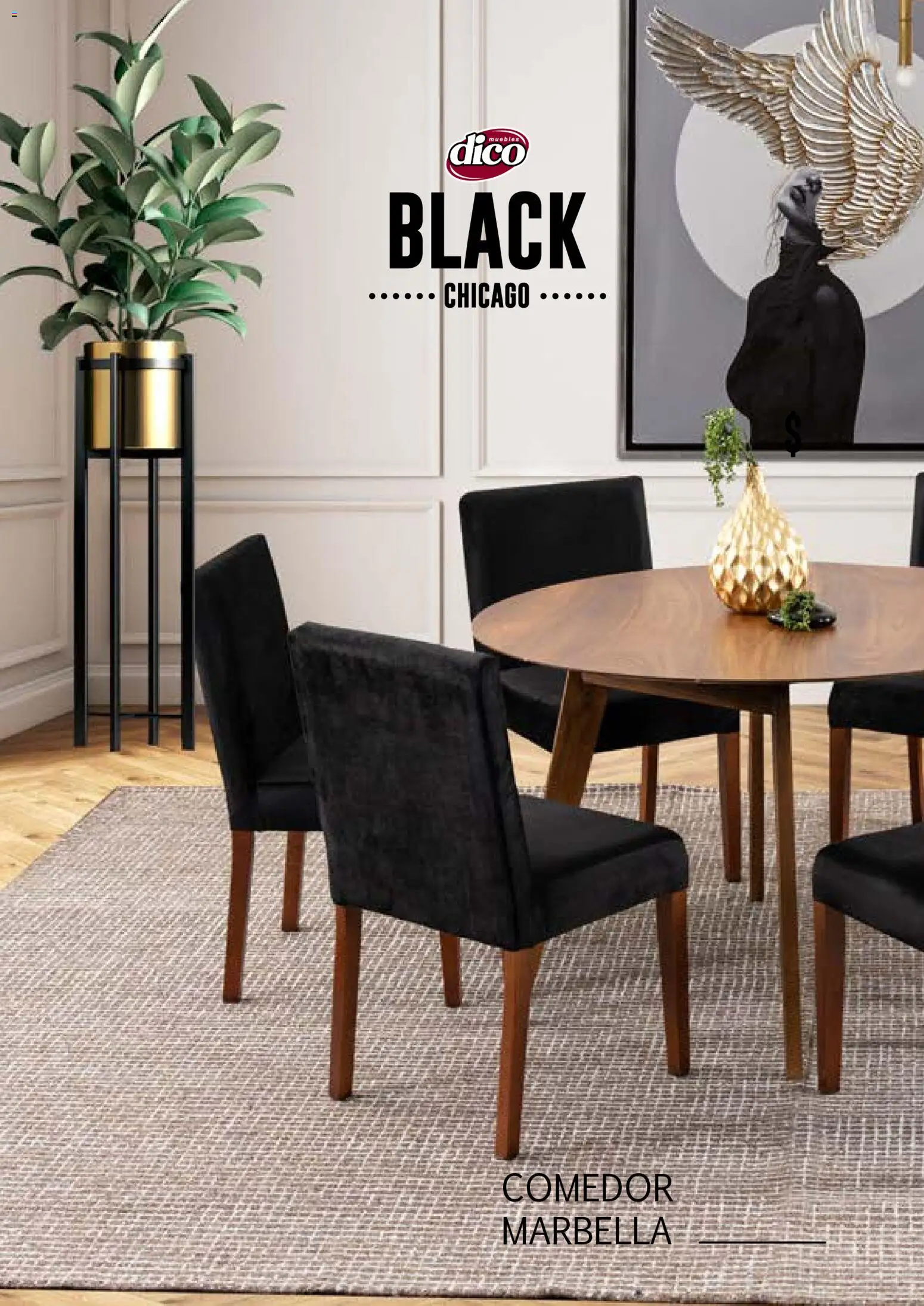 Nuevas ofertas de Muebles Dico válidas en toda la República Mexicana desde el 17.03.2026. ¡Encuentra las mejores ofertas en Muebles Dico catálogo Black Chicago ! | Página: 58