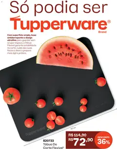 Tupperware catálogo Vitrine 06 - Pré-Visualização do folheto da loja Tupperware, válido de 01.06.2026 | Página: 45 | Produtos: Base, Tábua de corte, Tábua