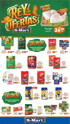 Vista previa de S-Mart folleto Ofertas de feria Chihuahua, nuevo folleto de la tienda, válido en México a partir del 05.06.2026