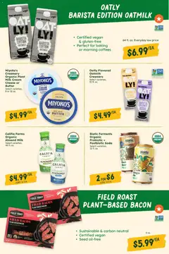 Preview of Sprouts weekly ads valid from 08/26/2026 | Page: 24 | Products: Milk, Butter, Fruit, Vanilla