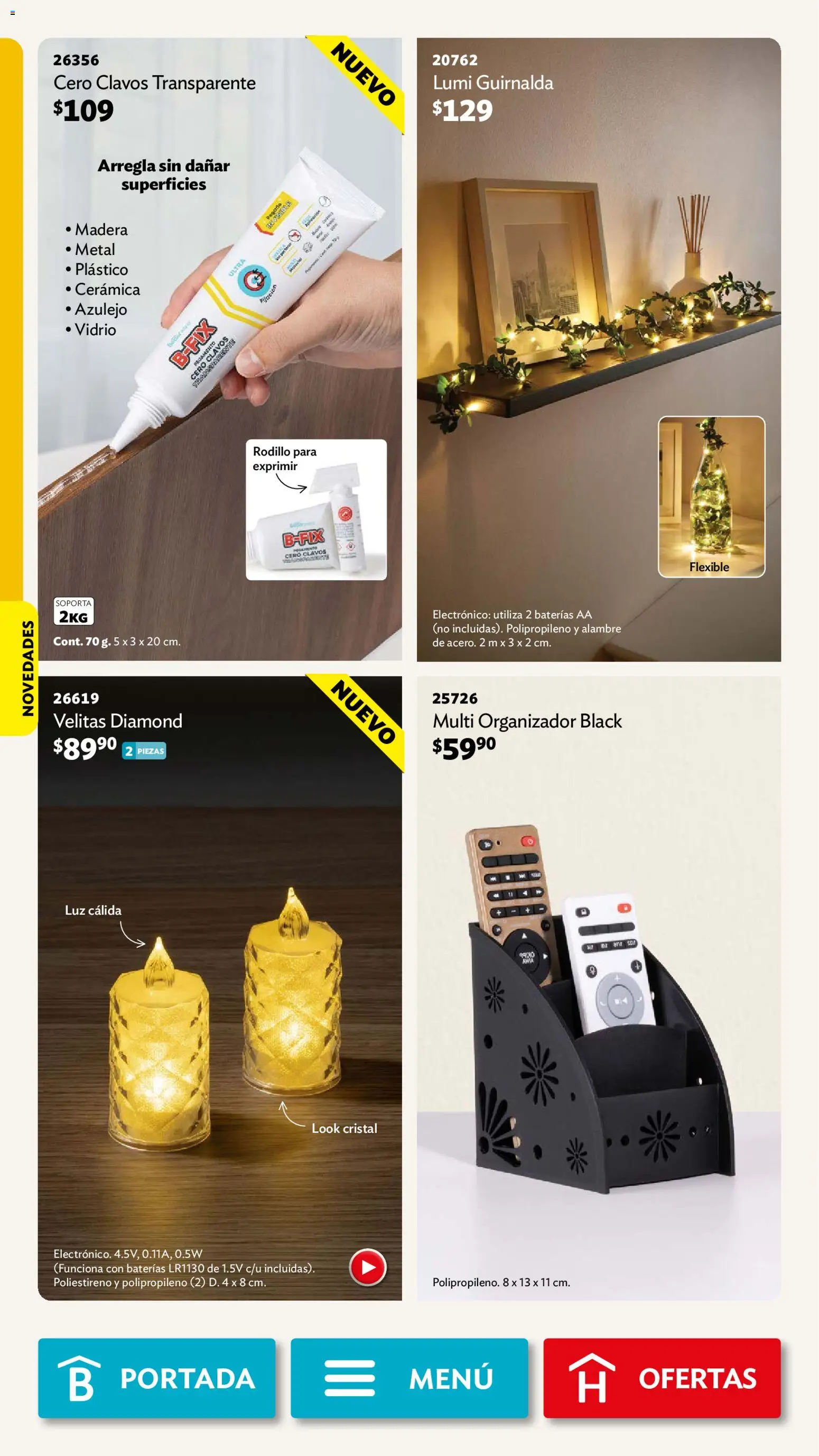 Nuevas ofertas de Betterware válidas en toda la República Mexicana desde el 02/11/2026. ¡Encuentra las mejores ofertas en Betterware campaña 11 2026! | Página: 26