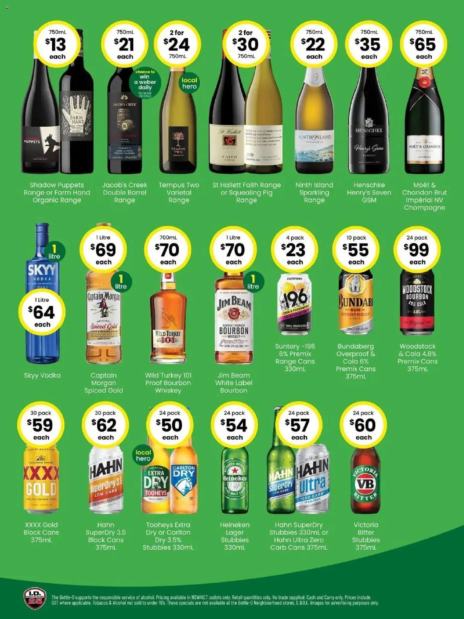 The Bottle-O catalogue - valid from 24.05.2026 | Page: 2 | Products: Vodka, Lemon, Scotch, Turkey